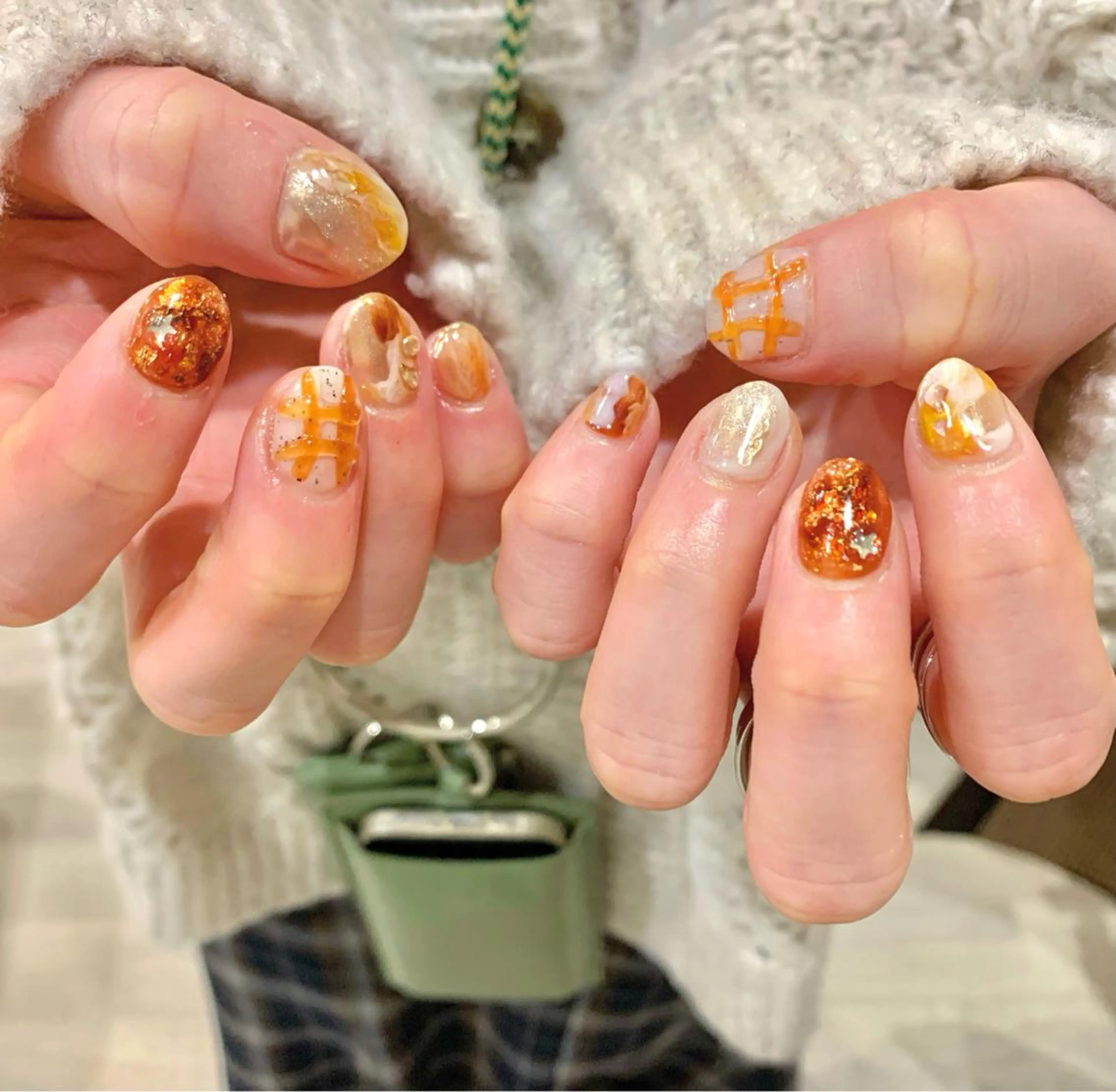 ネイル ニュアンスネイル mana ☾のネイルデザイン