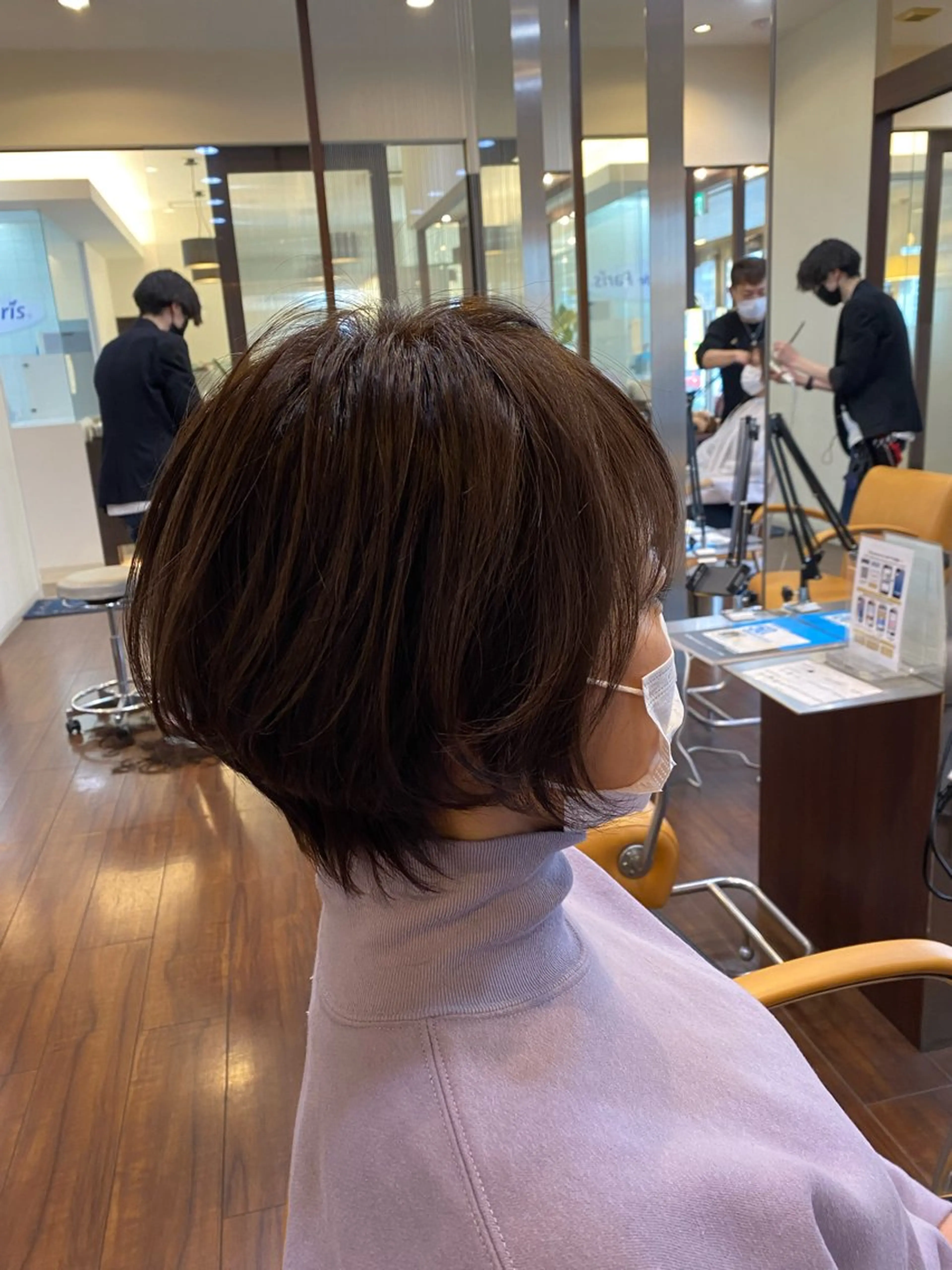 ショート 鈴木 千恵子のヘアスタイル