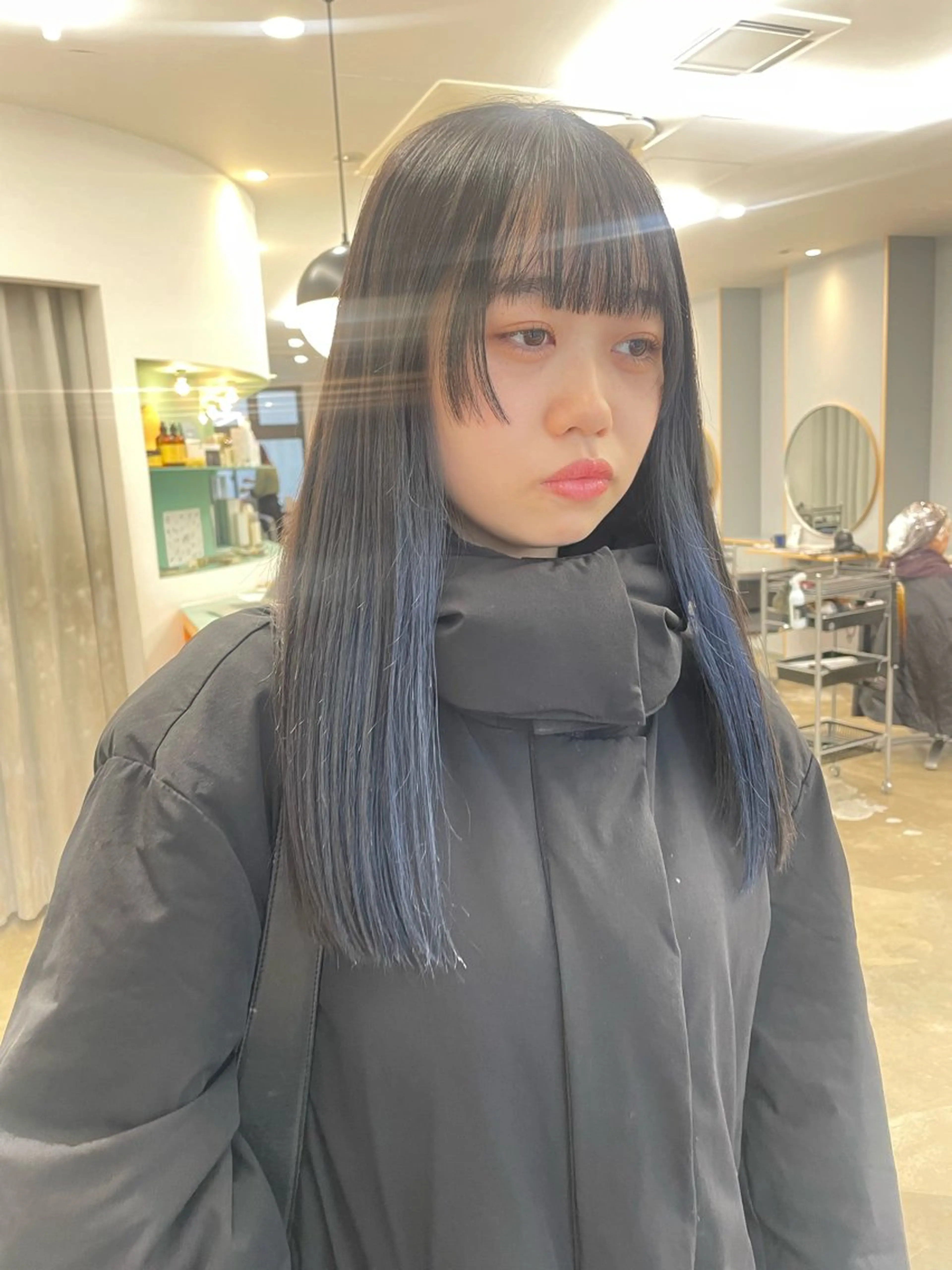 セミロング カラー pole所属・【pole】 minaのヘアスタイル