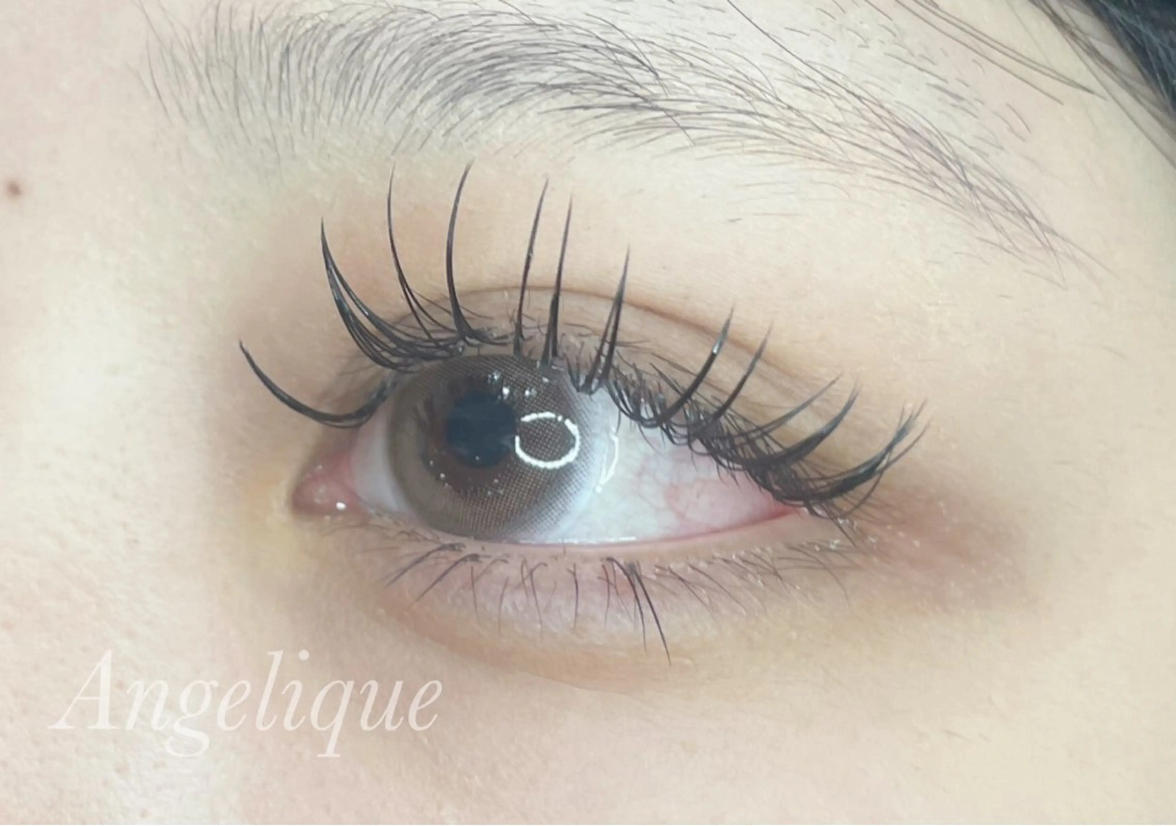 マツエク・マツパ キュート フラットラッシュ 佐々木 朱葉のマツエク・マツパデザイン