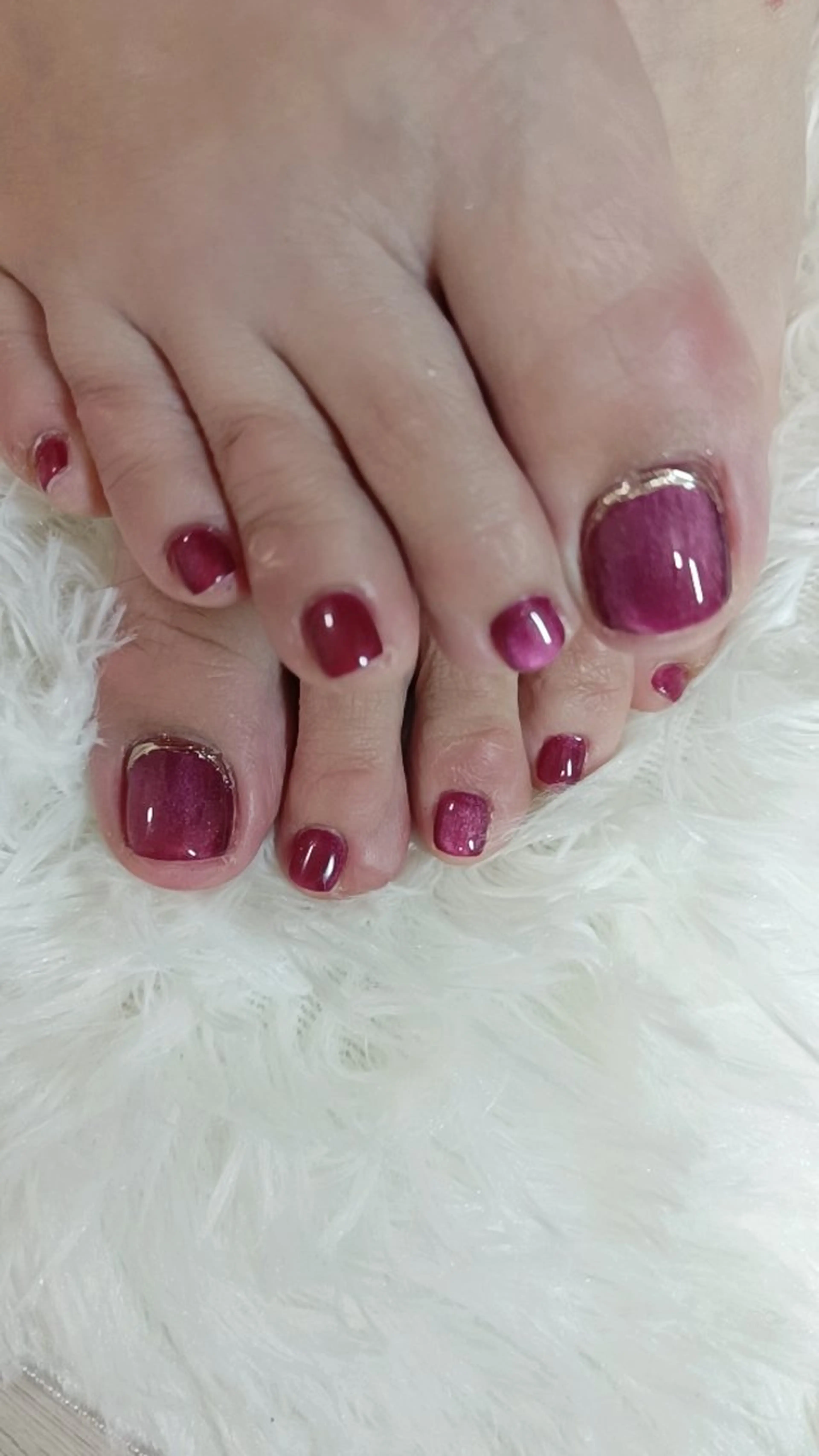 フットワンカラー（ソフトジェルオフ無料）の写真