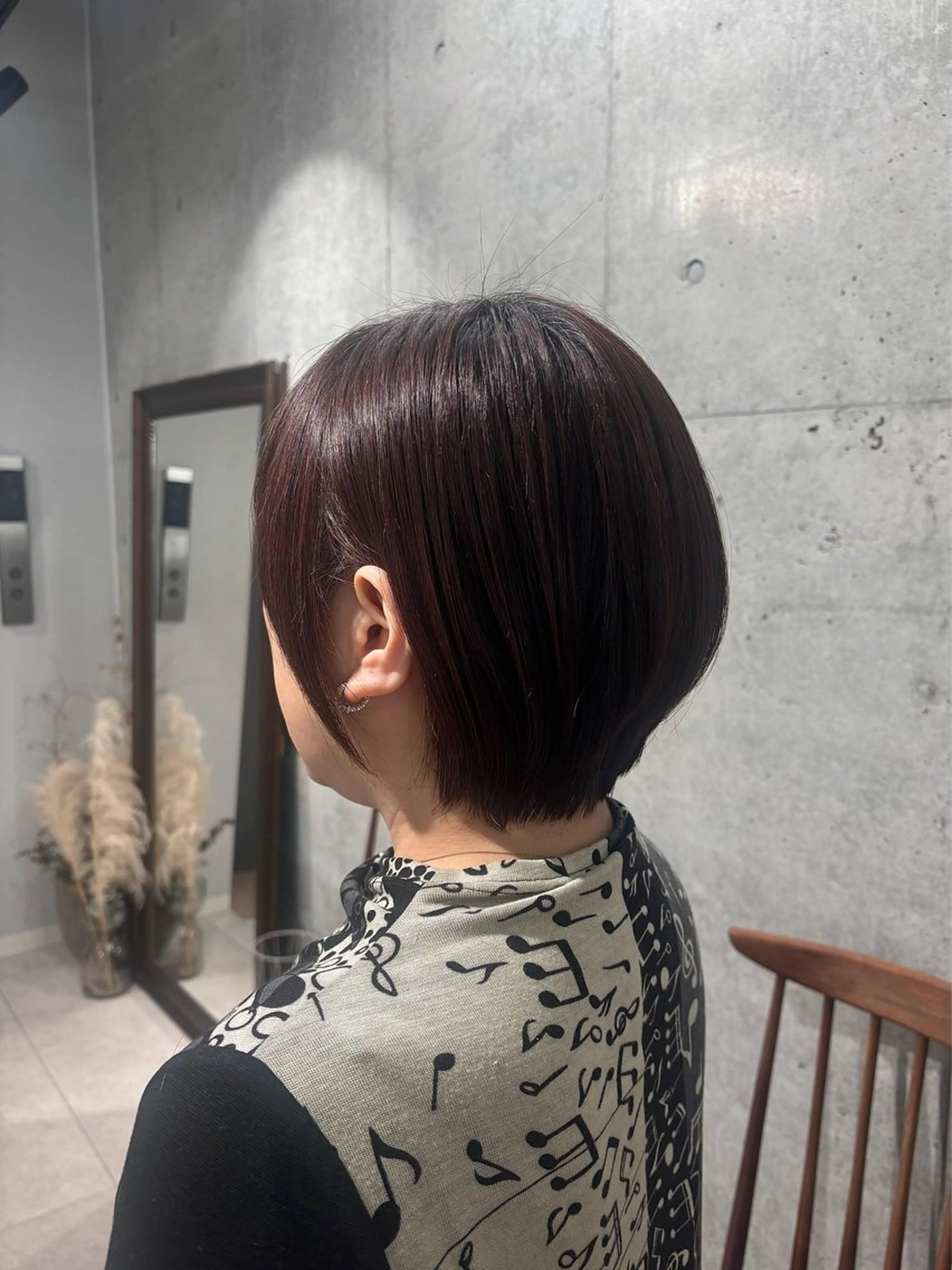 ショートボブの写真