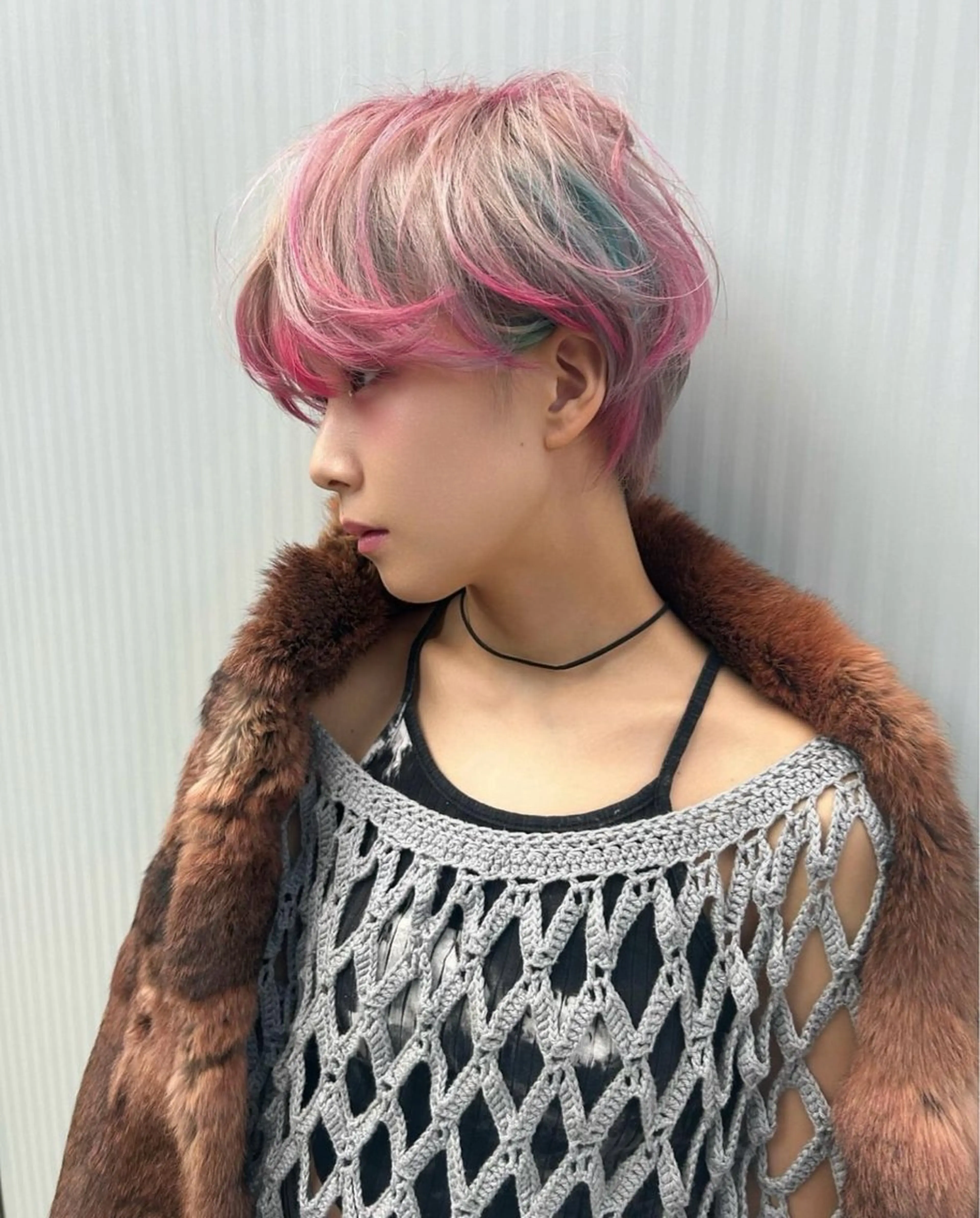 ショート ショートヘア ブリーチ/ハイトーン 心斎橋/honokaのヘアスタイル