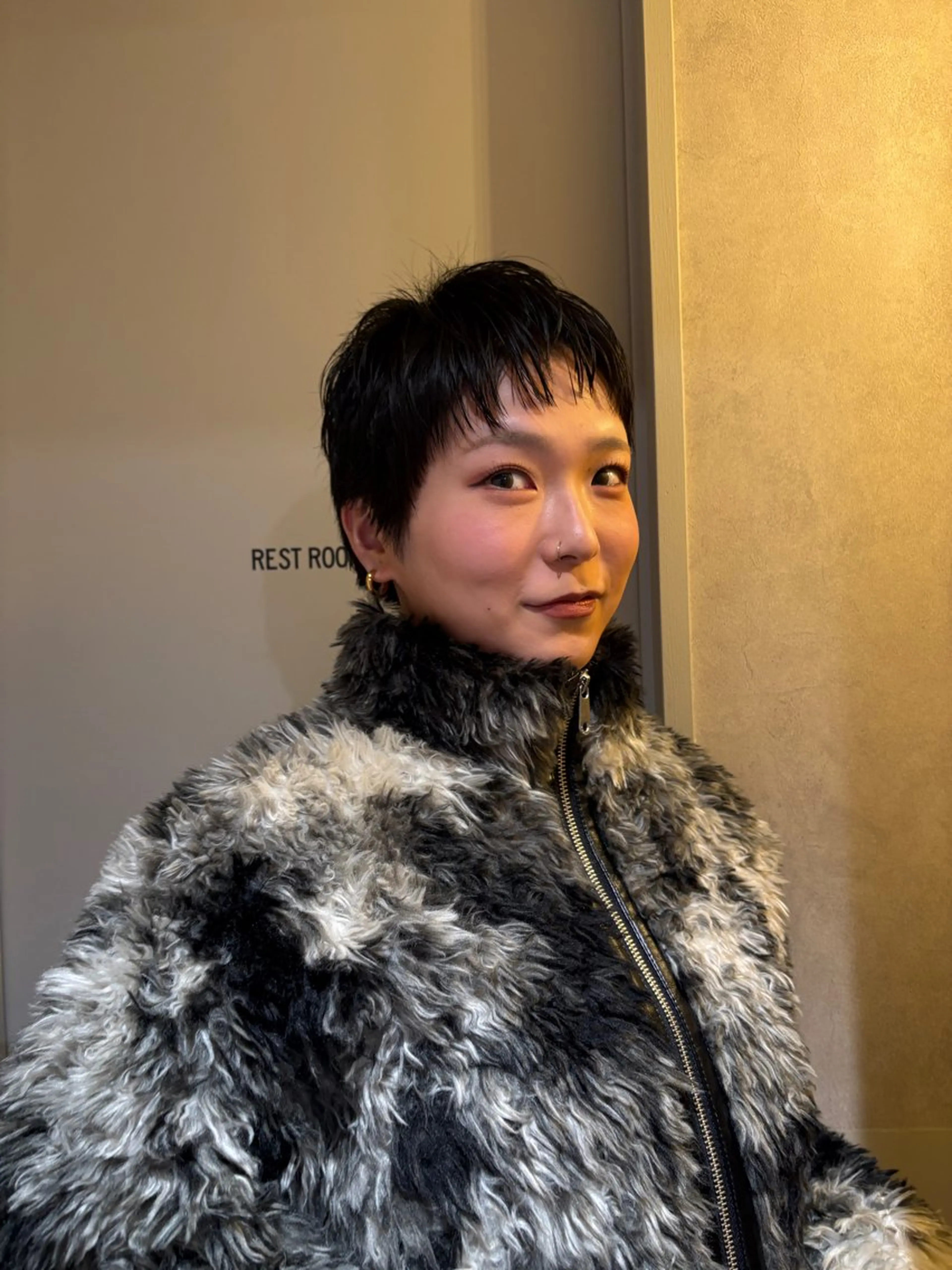 ショート 外国人風パーマ/藤沢 湘南/HYOのヘアスタイル