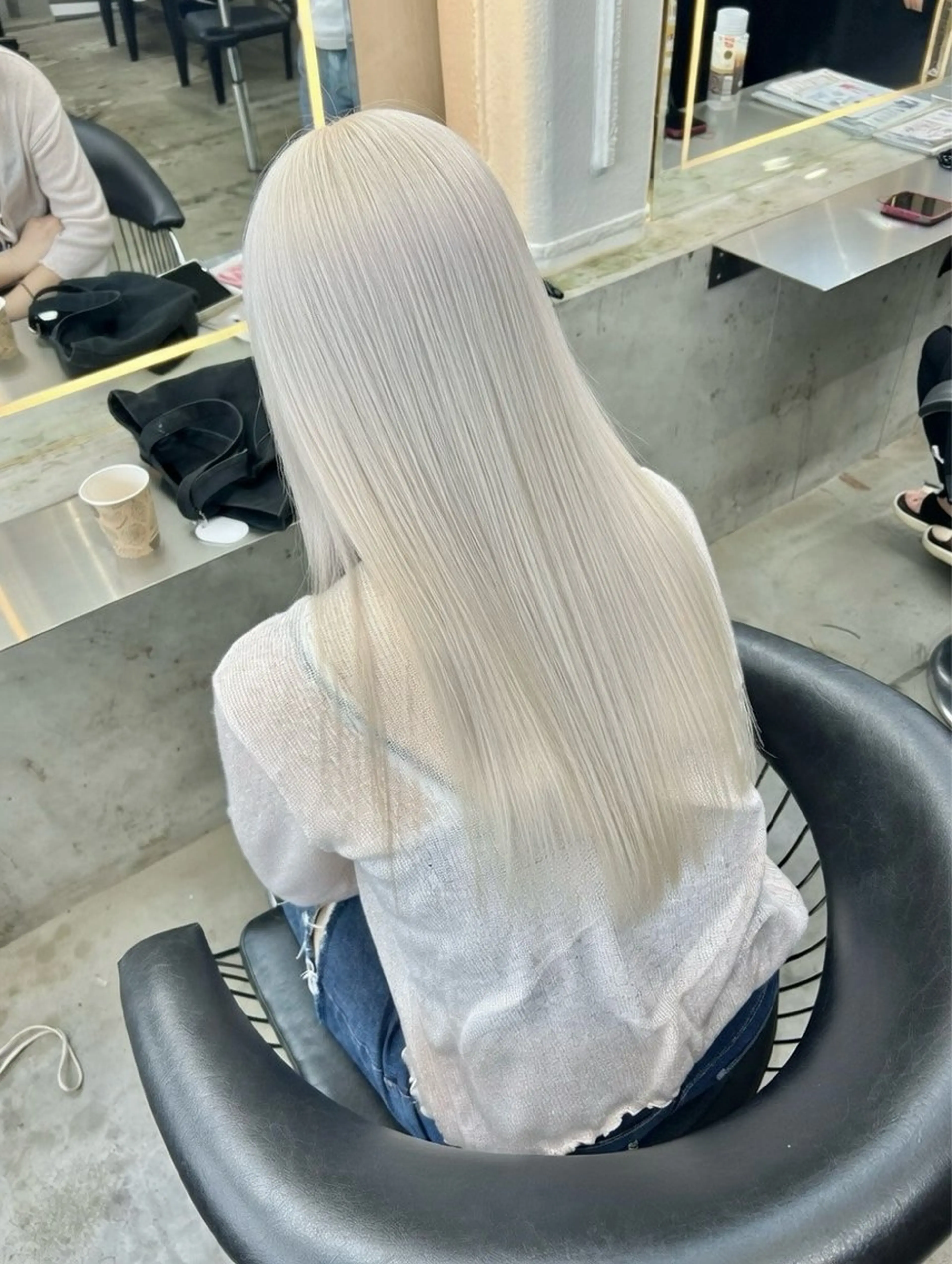 ロング カット ヘアカラー ダブルカラー /垣尾颯大のヘアスタイル