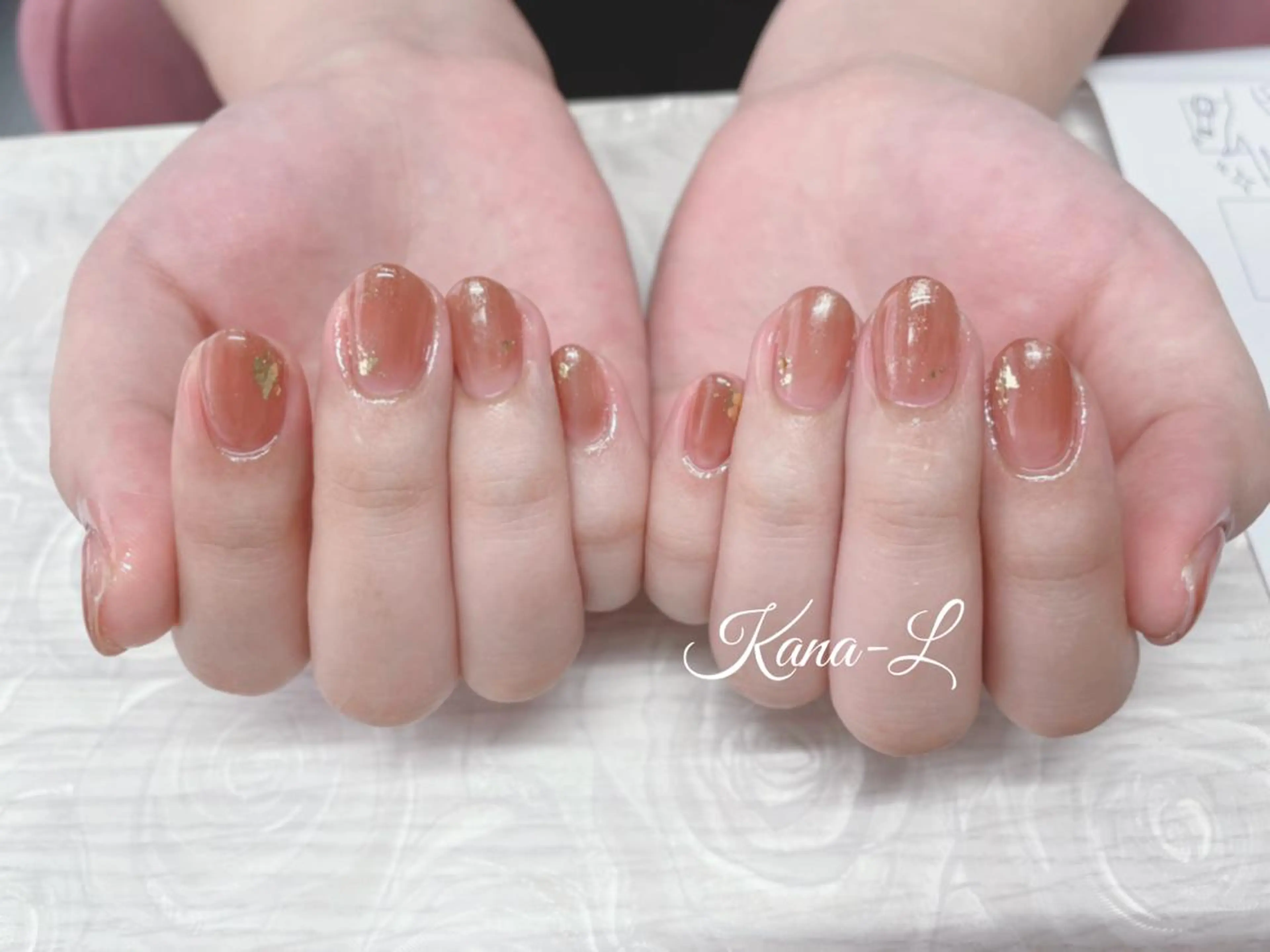 カラー ネイル ニュアンスネイル 芦辺 香奈のネイルデザイン