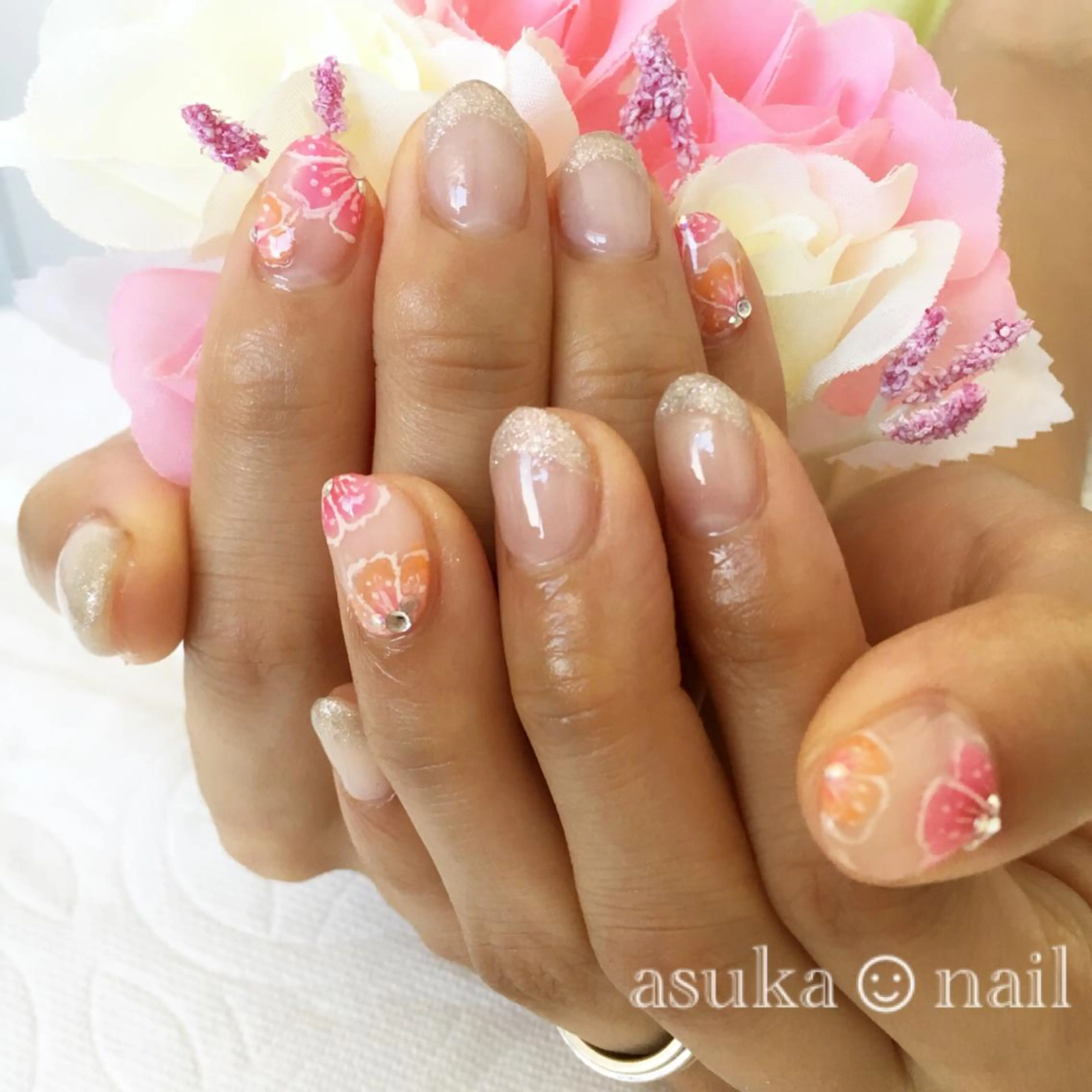 ネイル フレンチネイル La Colzaのネイルデザイン