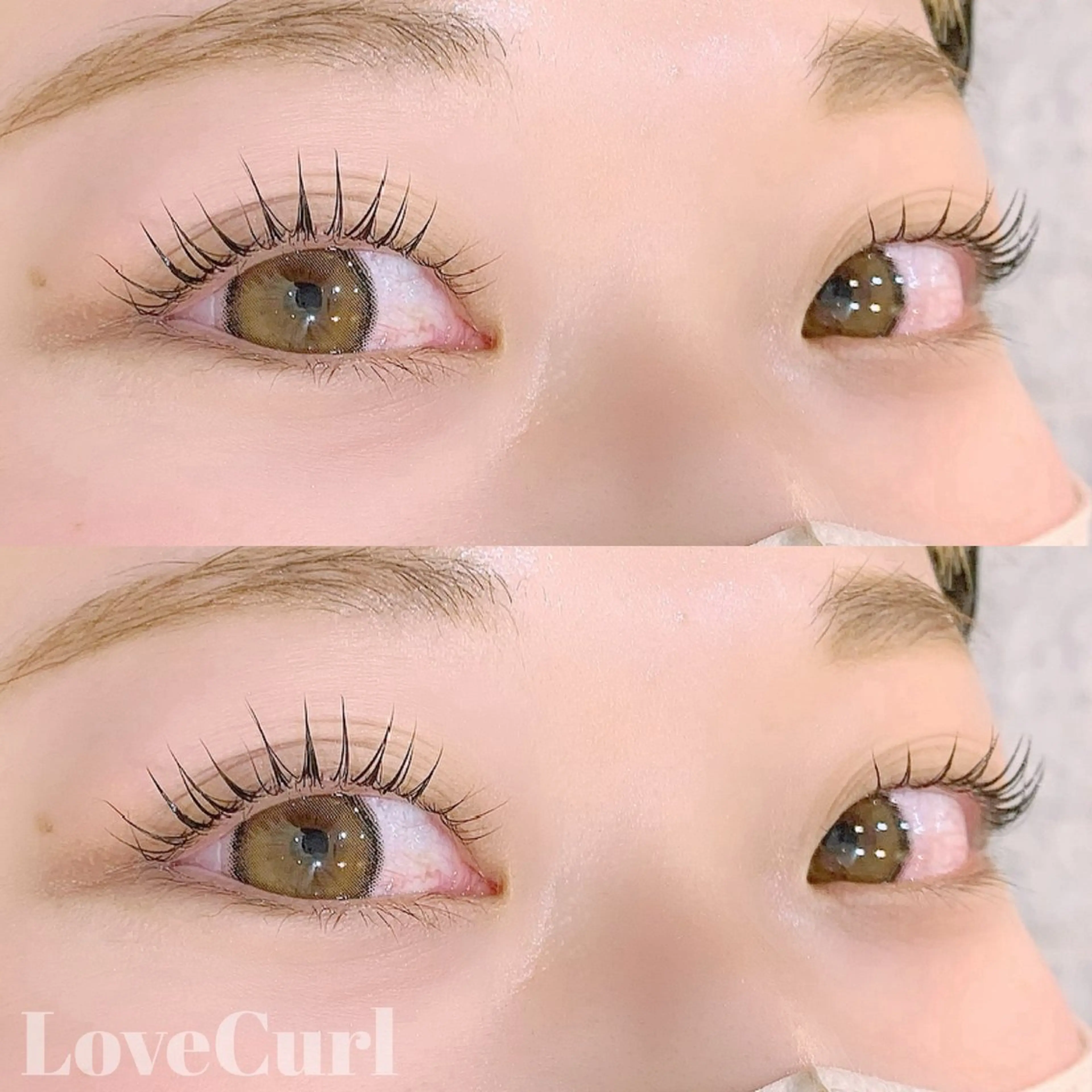 マツエク・マツパ パリジェンヌラッシュリフト マツパ しみず れいなのマツエク・マツパデザイン