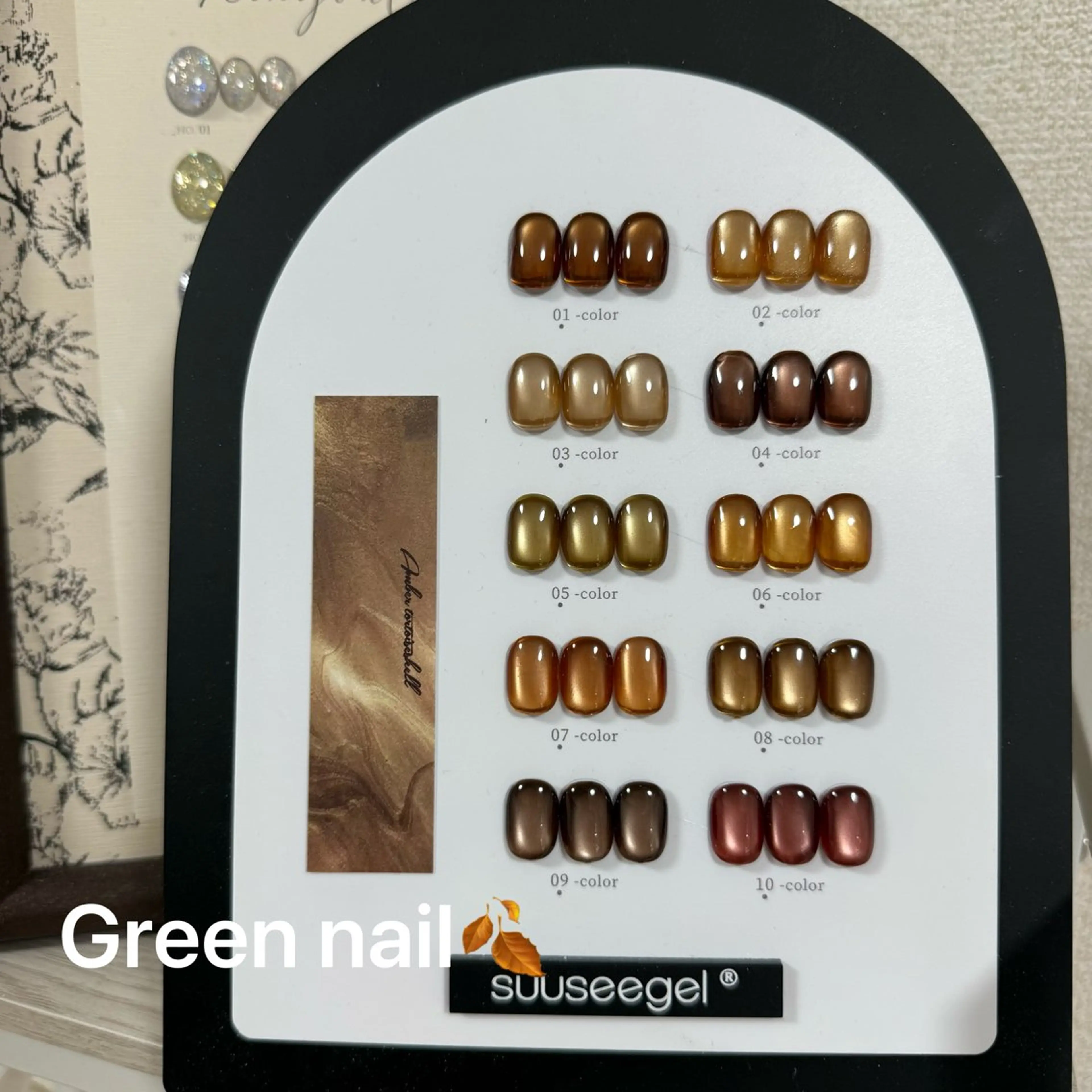 ネイル マグネットネイル ハンドネイル Green Nailsalon所属・GreenNail salonパラジェルのネイルデザイン