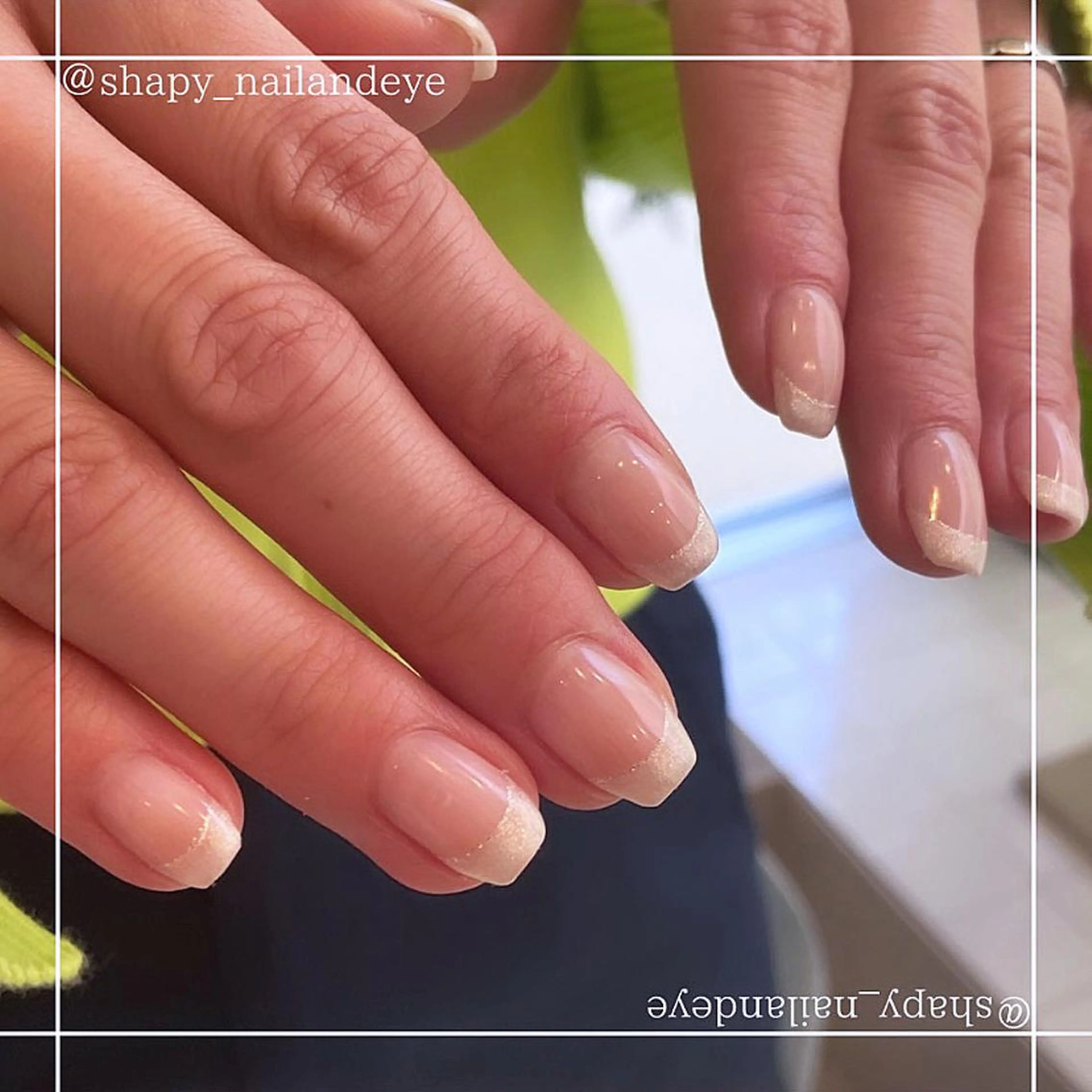 ネイル SHAPYパラジェル フィルイン対応　うみのマツエク・マツパデザイン