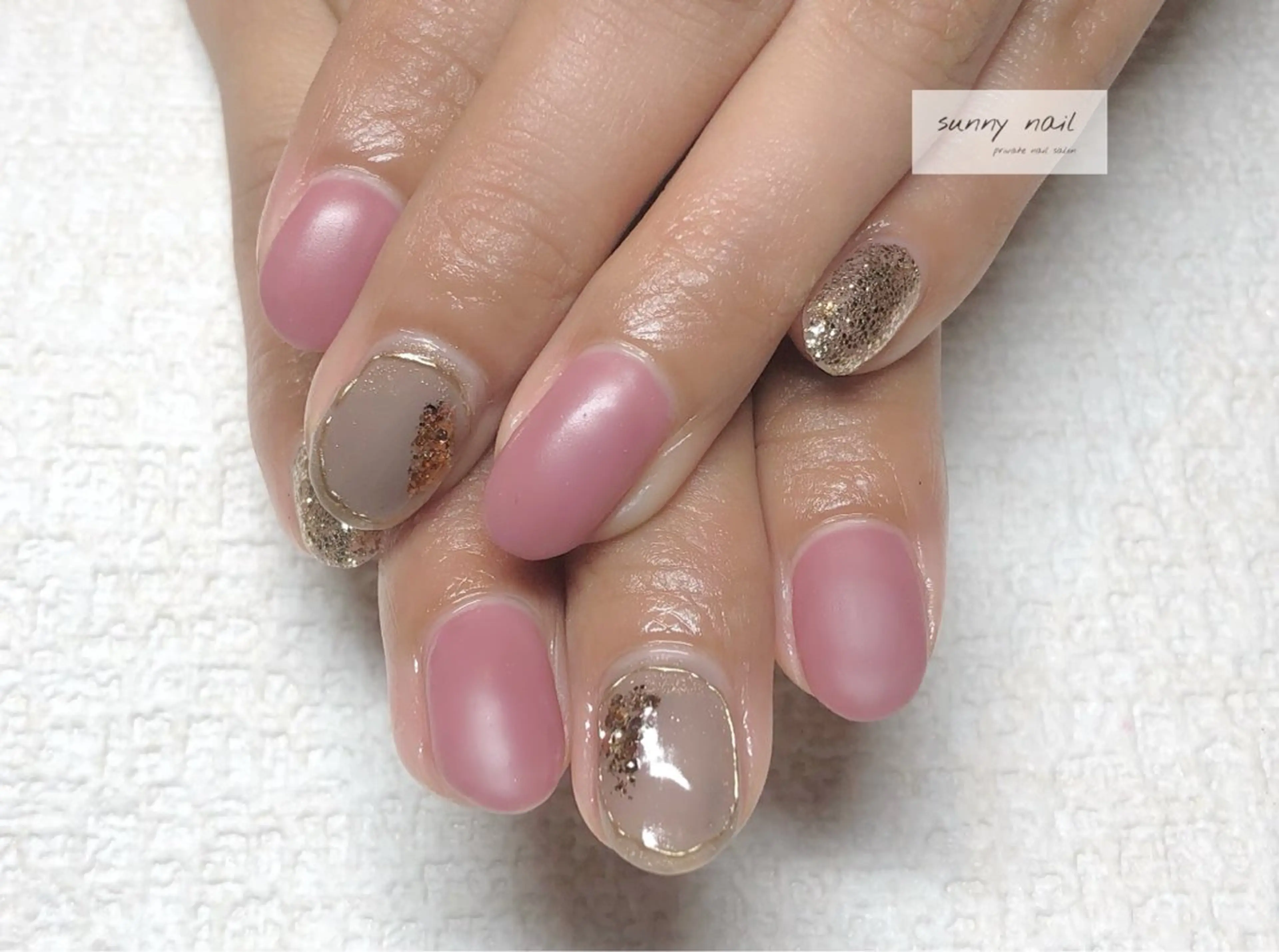 ネイル ミラーネイル sunny nailのネイルデザイン