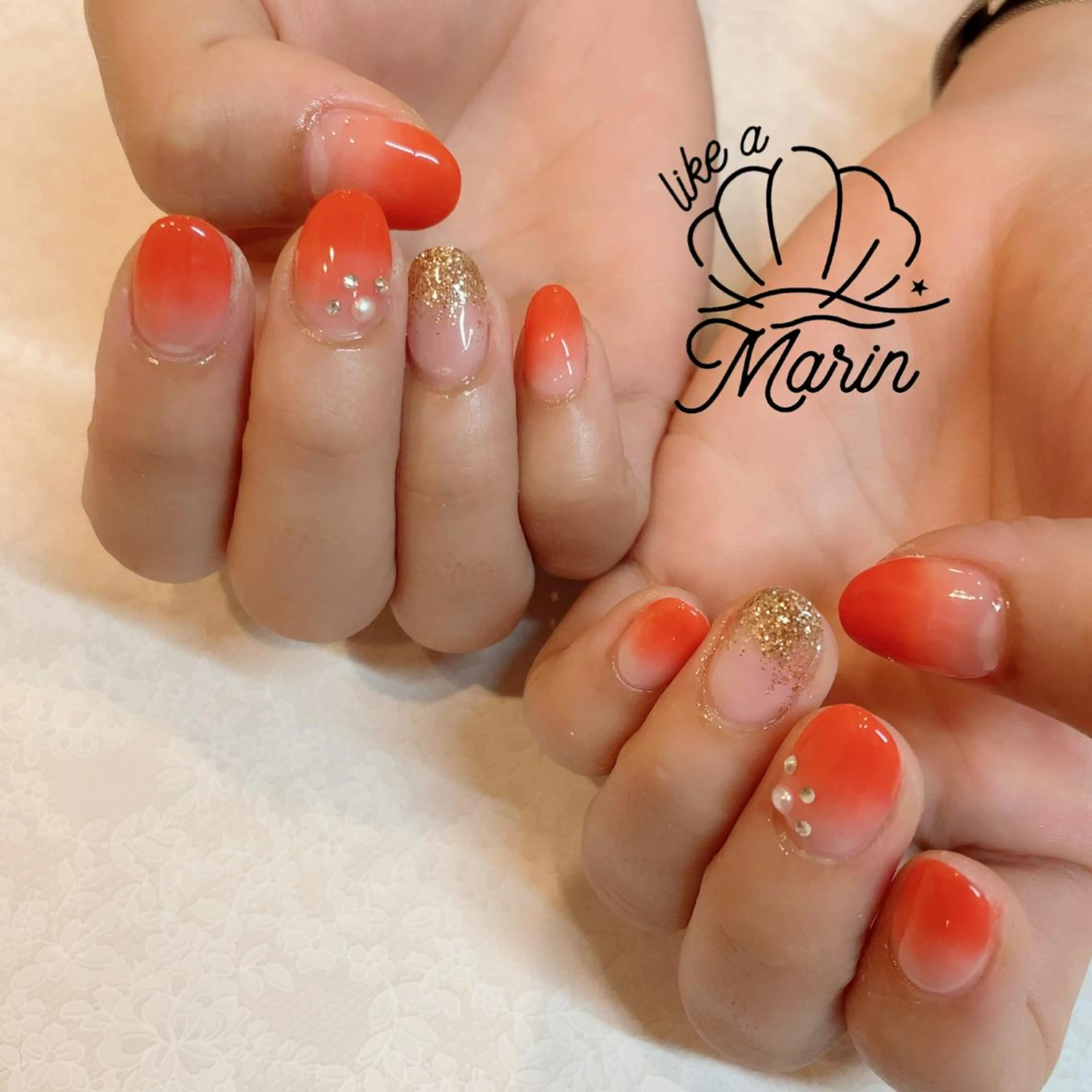 ネイル Serenity by Mari所属・Shinozaki mariのネイルデザイン