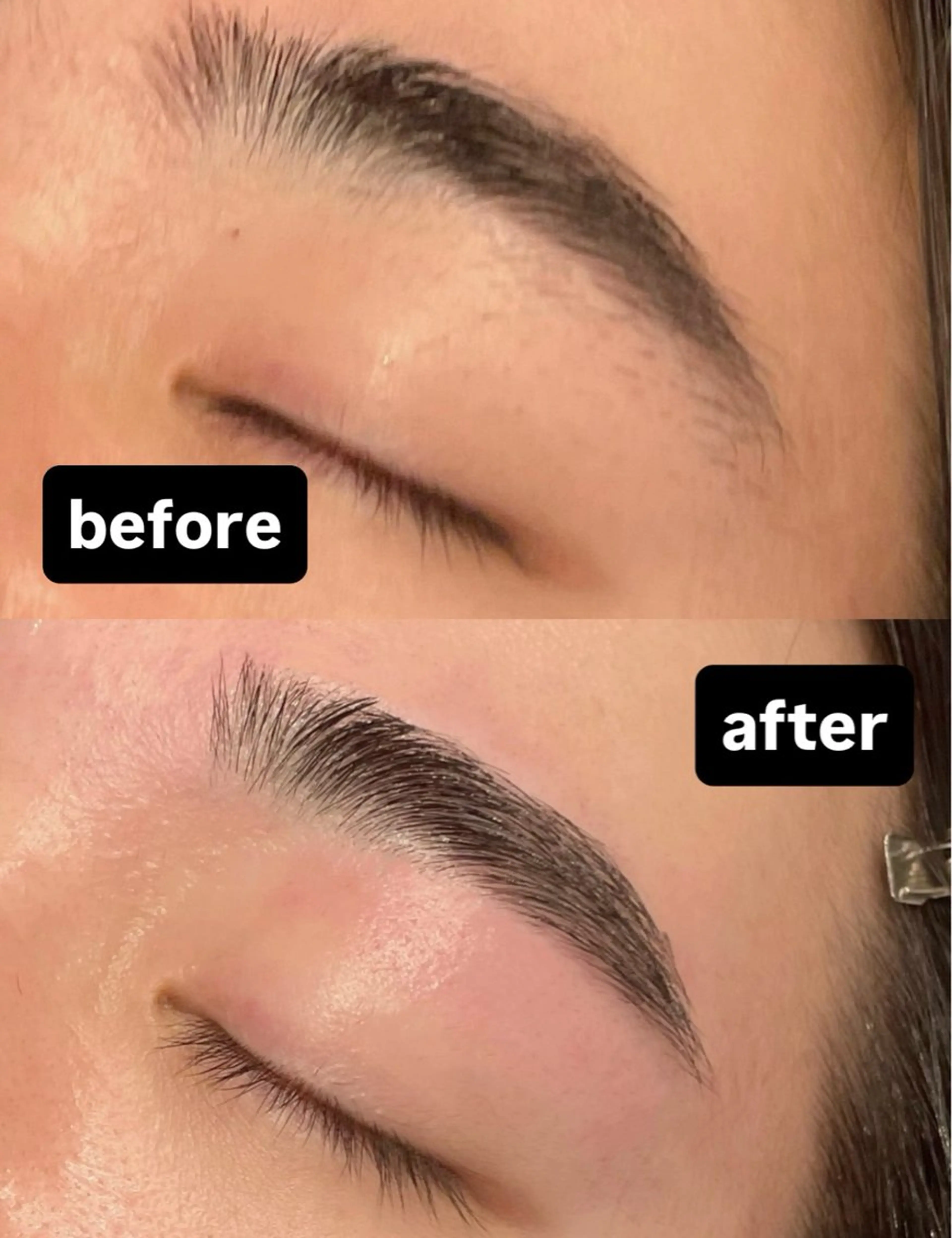 メンズ眉毛ワックスの写真