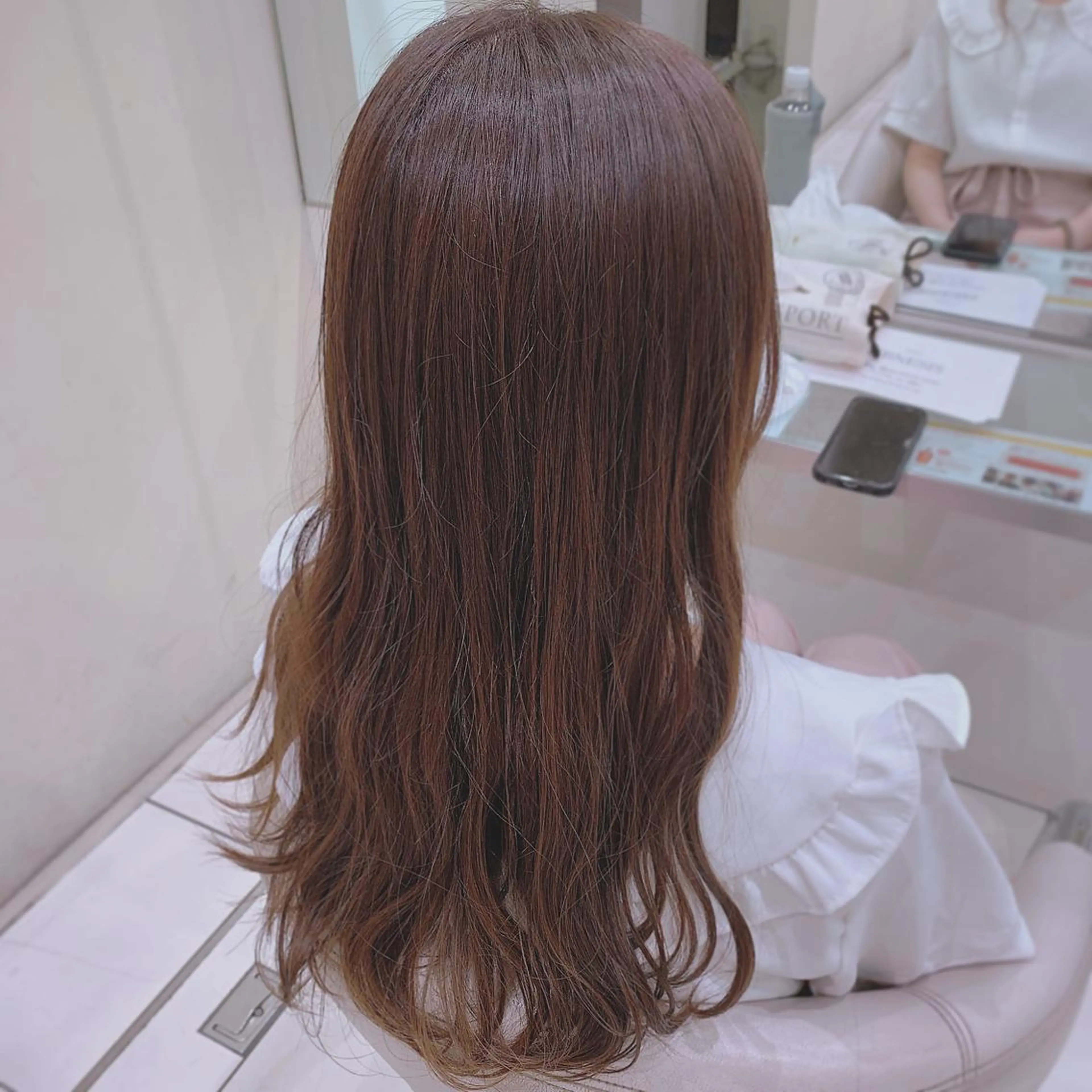 ロング カラー 透明感カラー グレージュ ヘッドスパ/栄 /久屋大通/岡戸のヘアスタイル