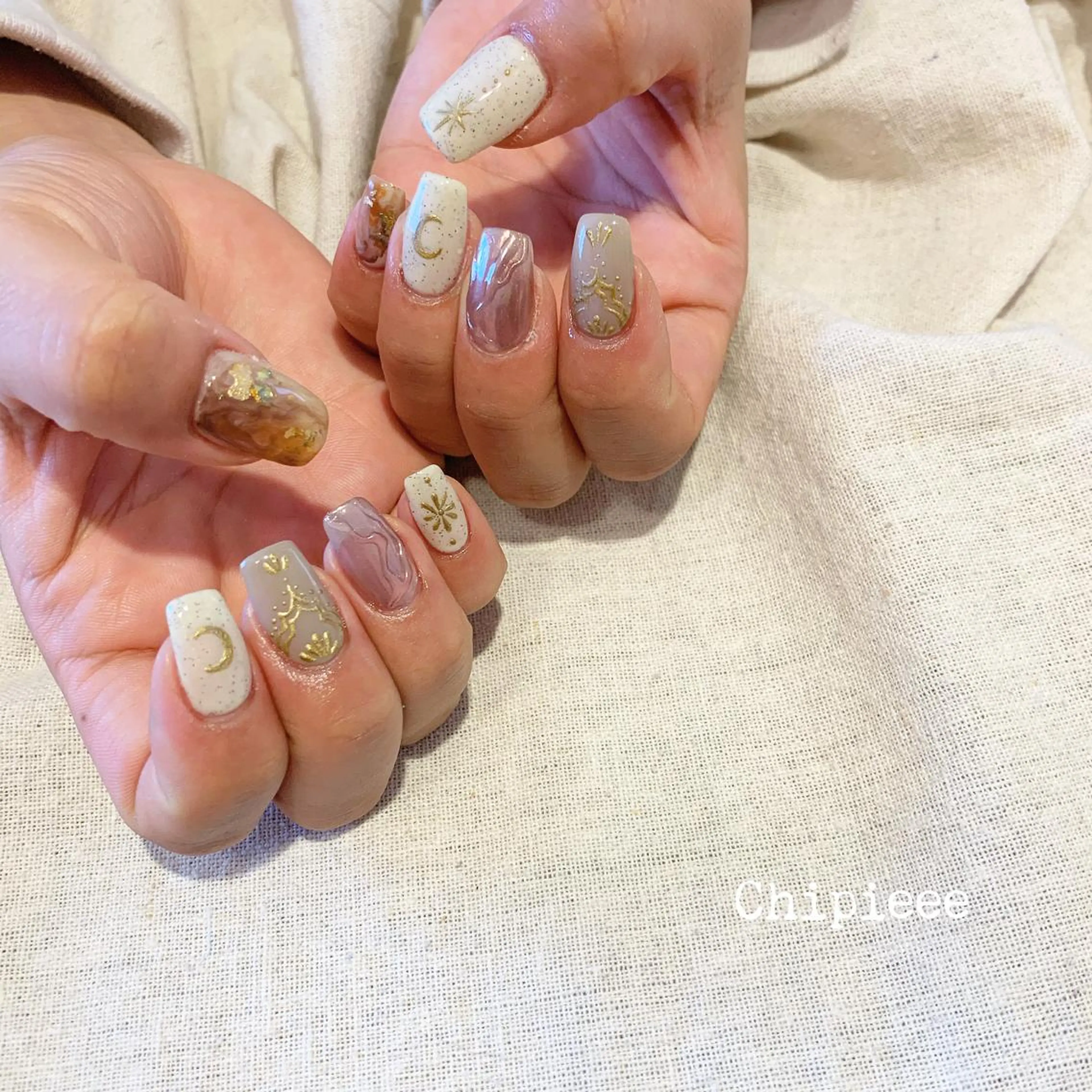 ネイル revia所属・ERI Nailistのネイルデザイン