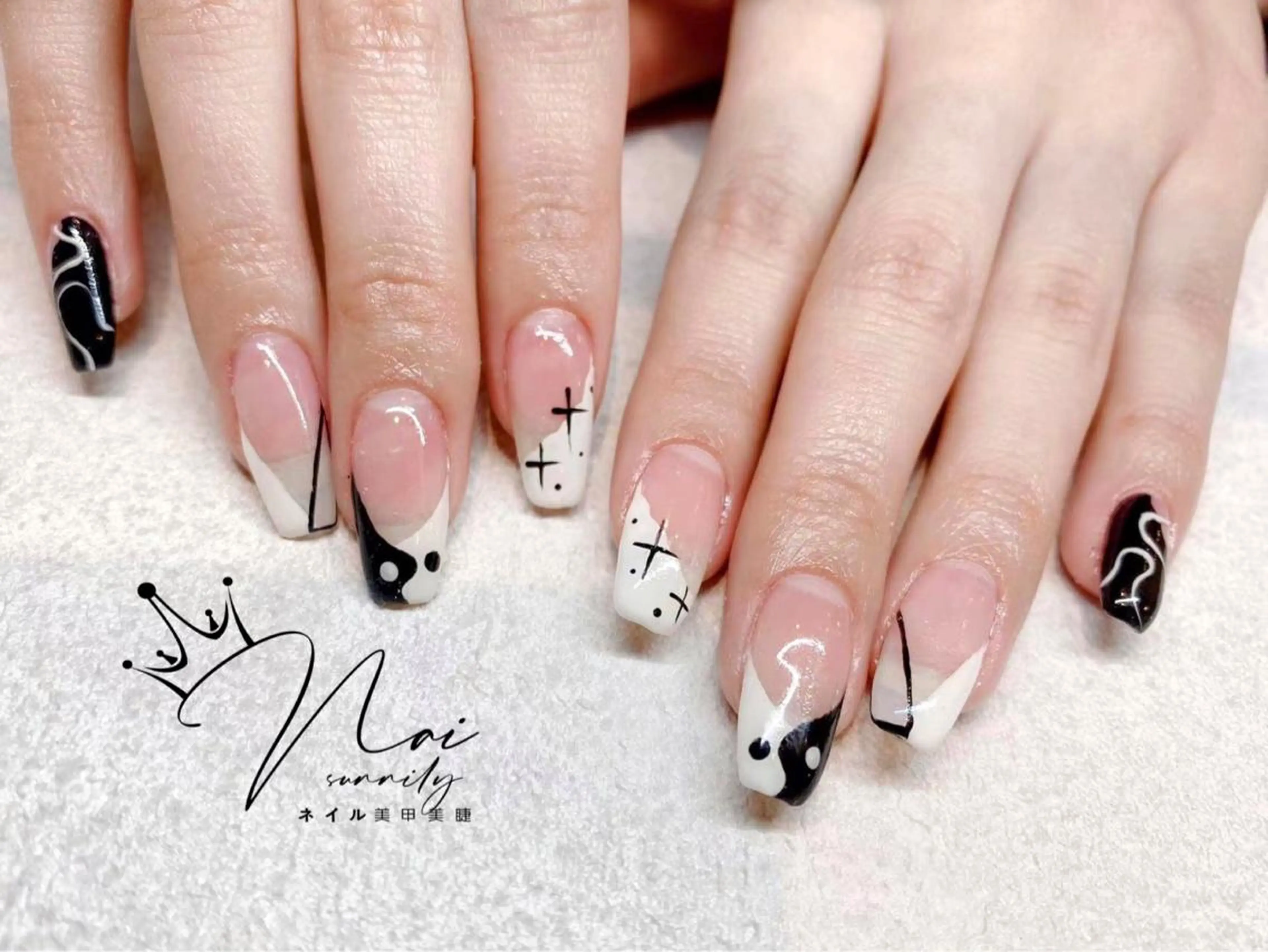 ネイル 長さだし専門店 M2　rikaのネイルデザイン