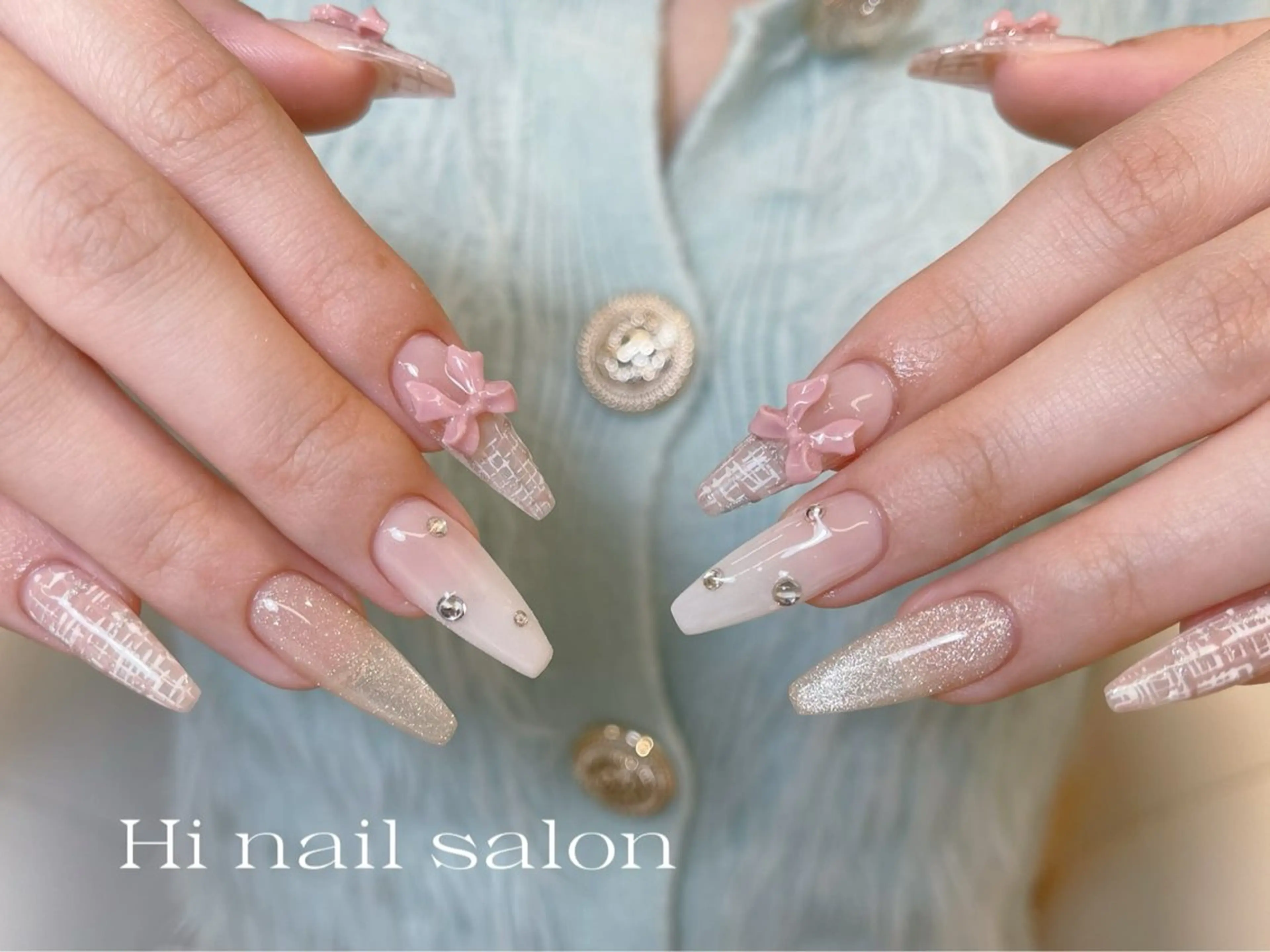 ネイル ハンドネイル Hi nail🎀 池袋kozueのネイルデザイン