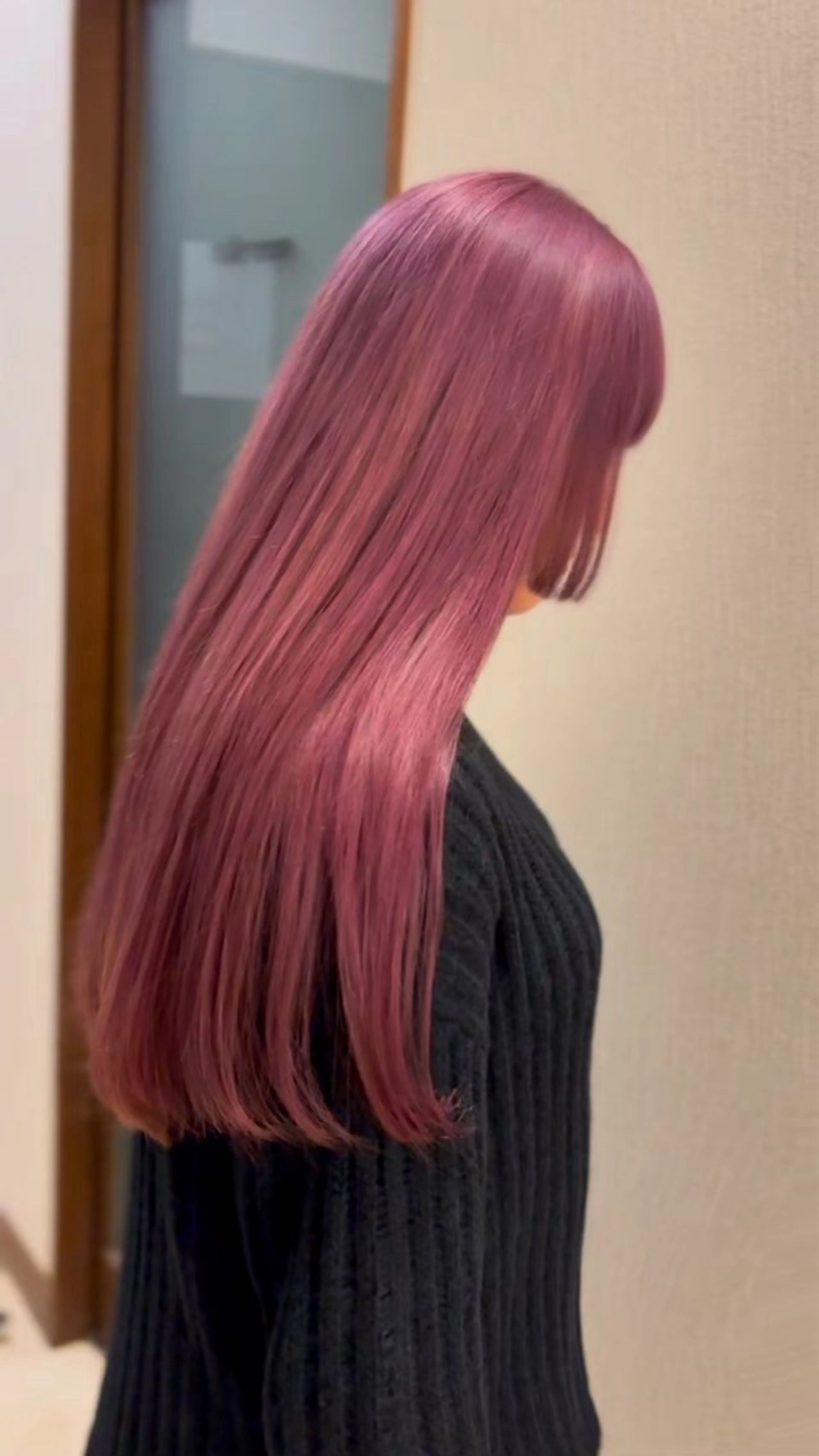 ロング ヘアカラー ブリーチなし艶カラー /いくののヘアスタイル