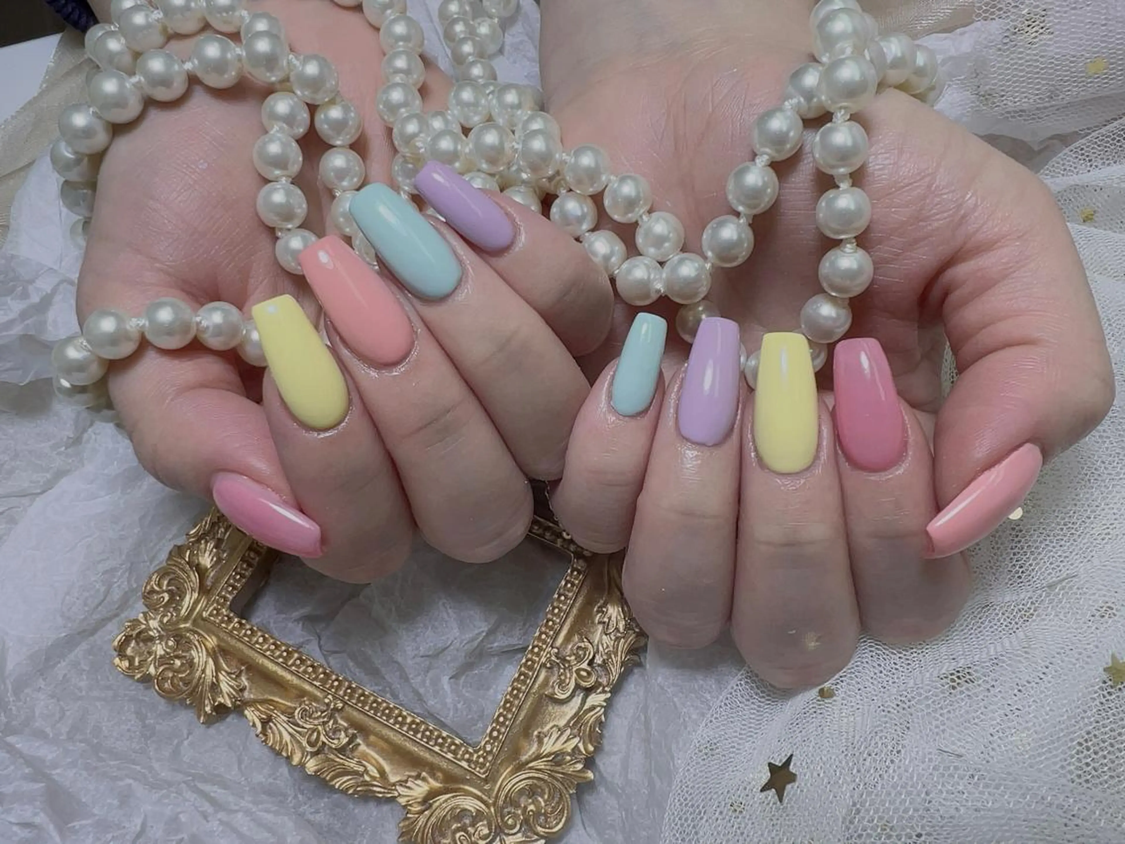 ネイル ハンドネイル リ サのネイルデザイン