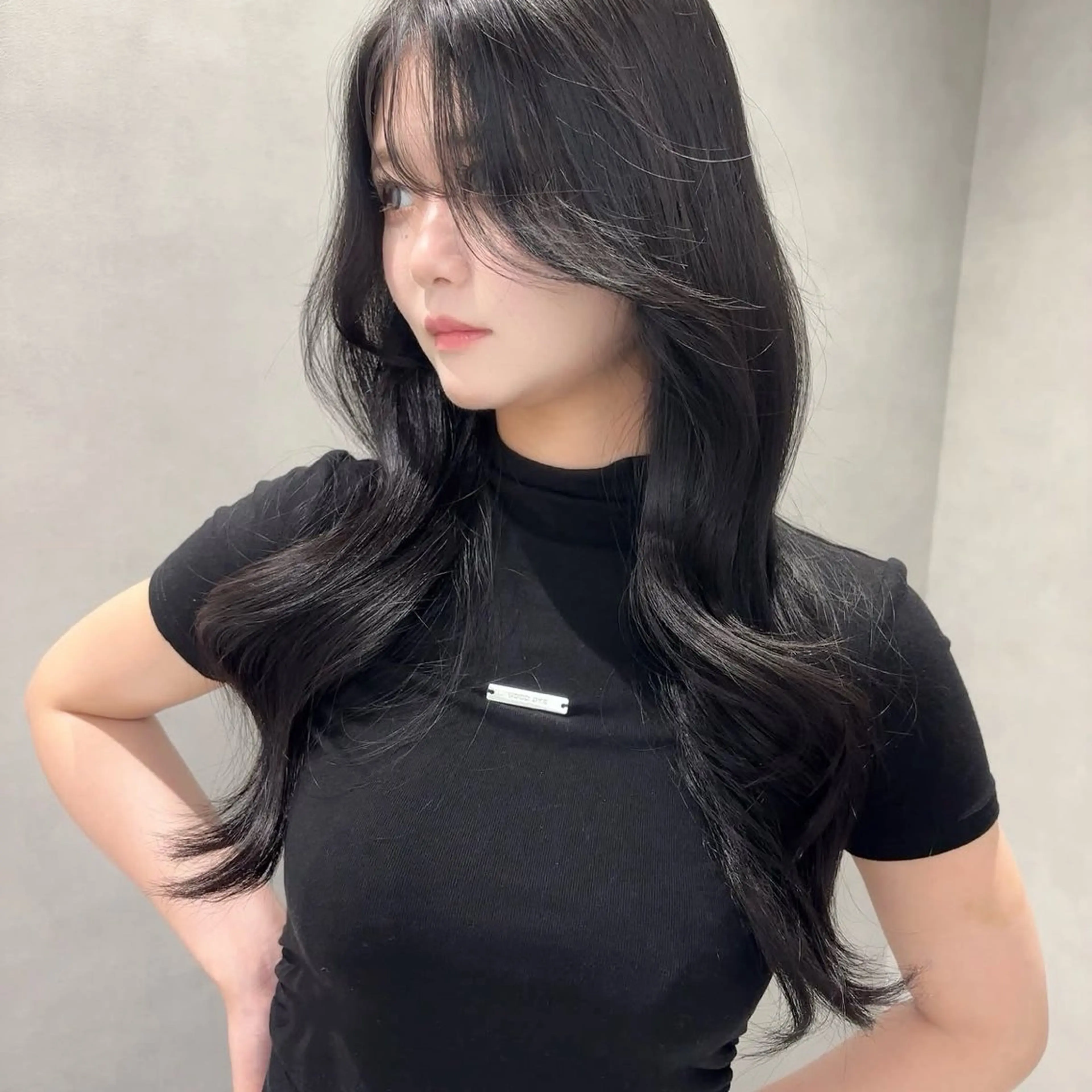 ロング nit by AHNKISM所属・韓国ヘア💎レイヤー カットYUYAのヘアスタイル