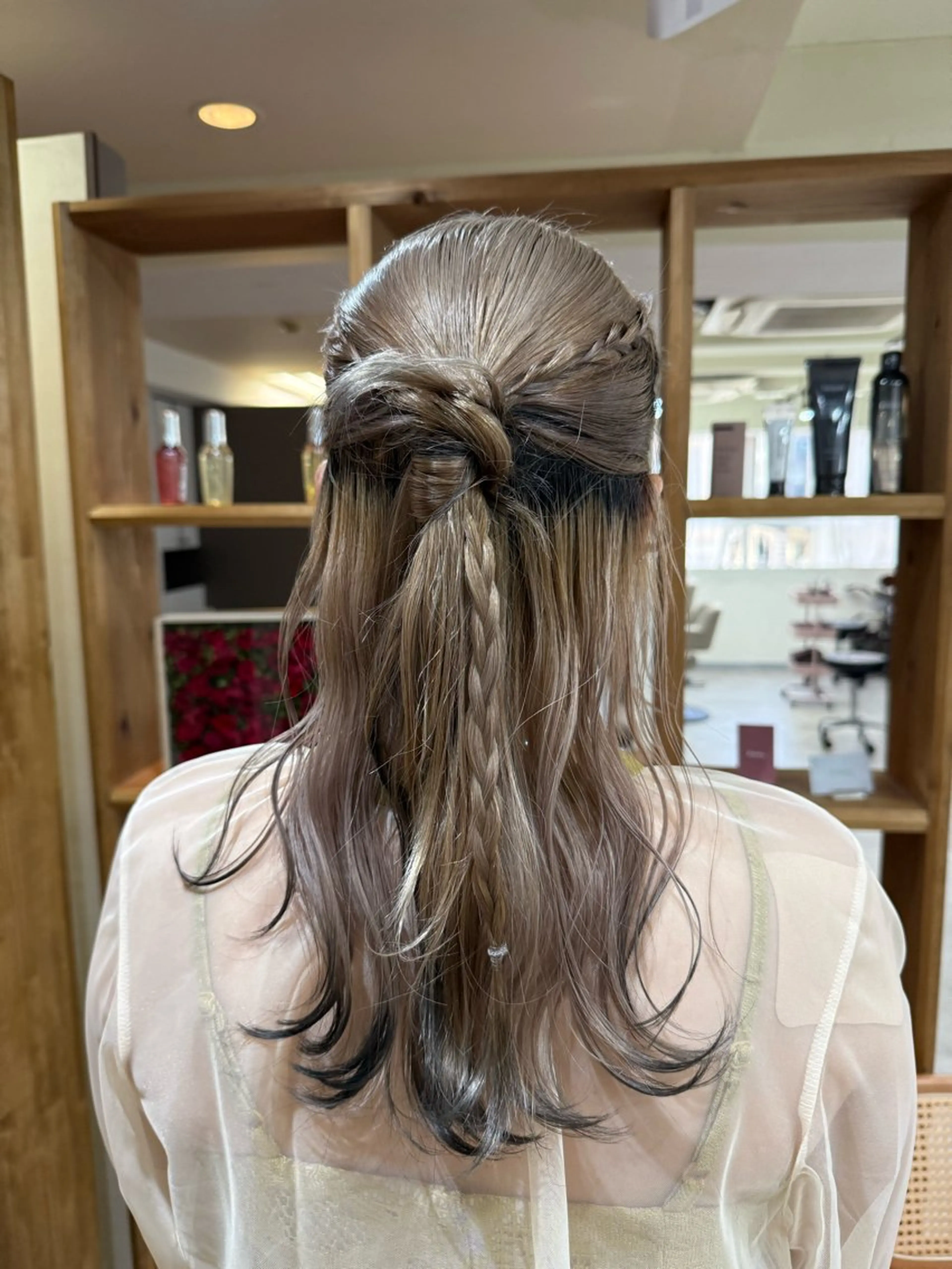 ヘアアレンジ ヘアセット 韓国風パーマ/ヘア セット/店長みづきのヘアスタイル