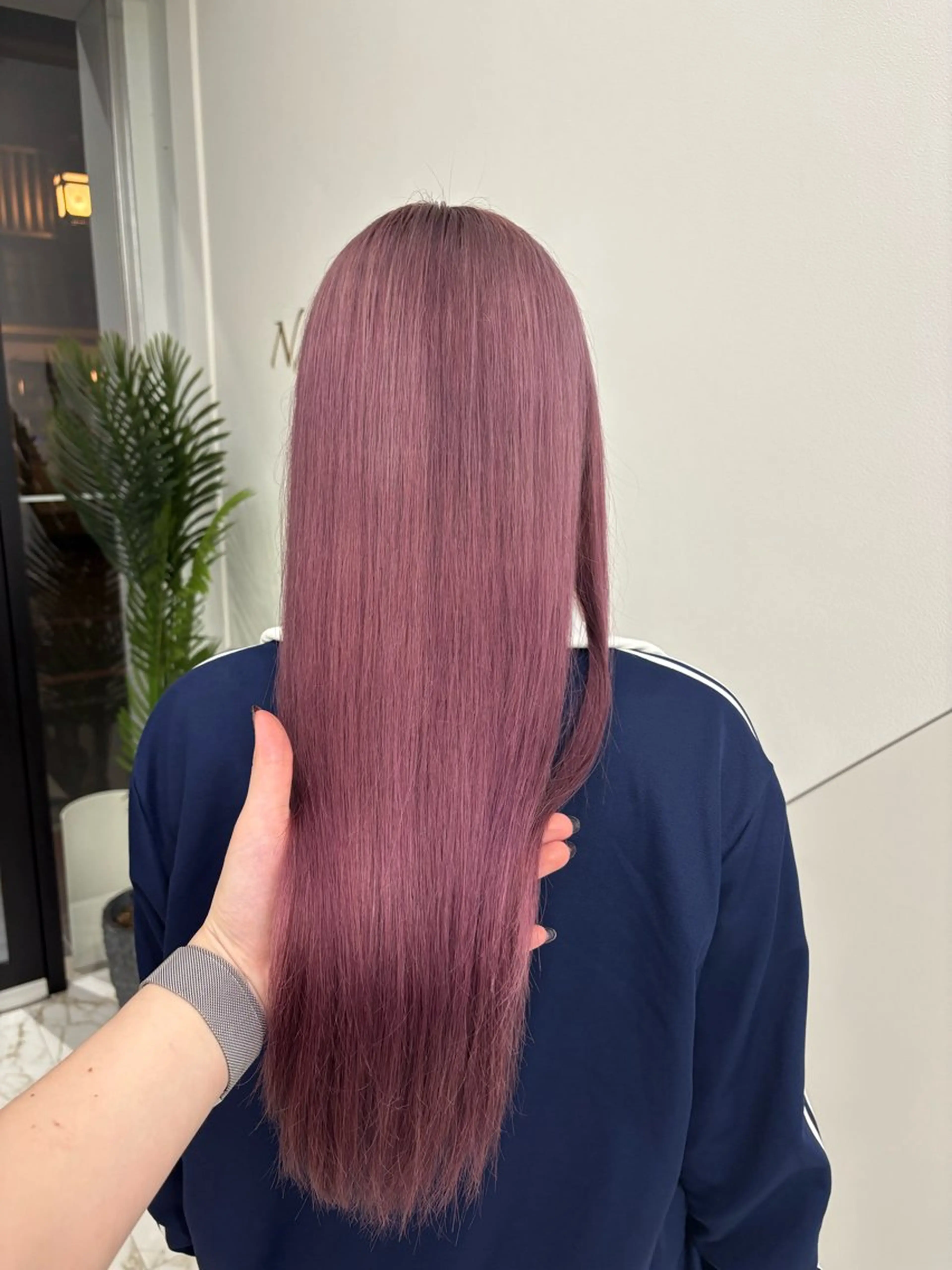 ロング Haruna/河原町 ハイトーン🤍のヘアスタイル