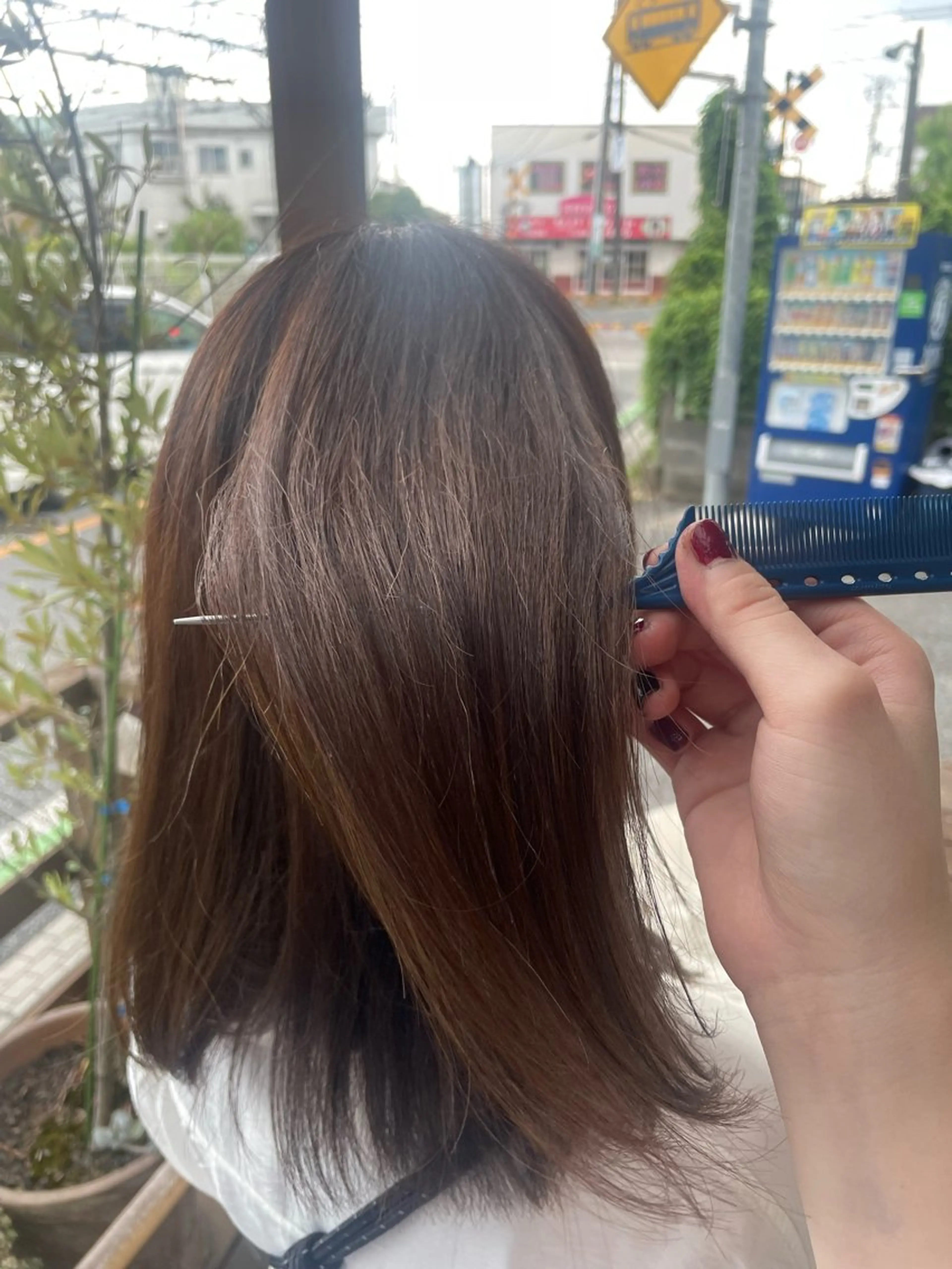 カラー 白髪ケア  BAUM まやのヘアスタイル