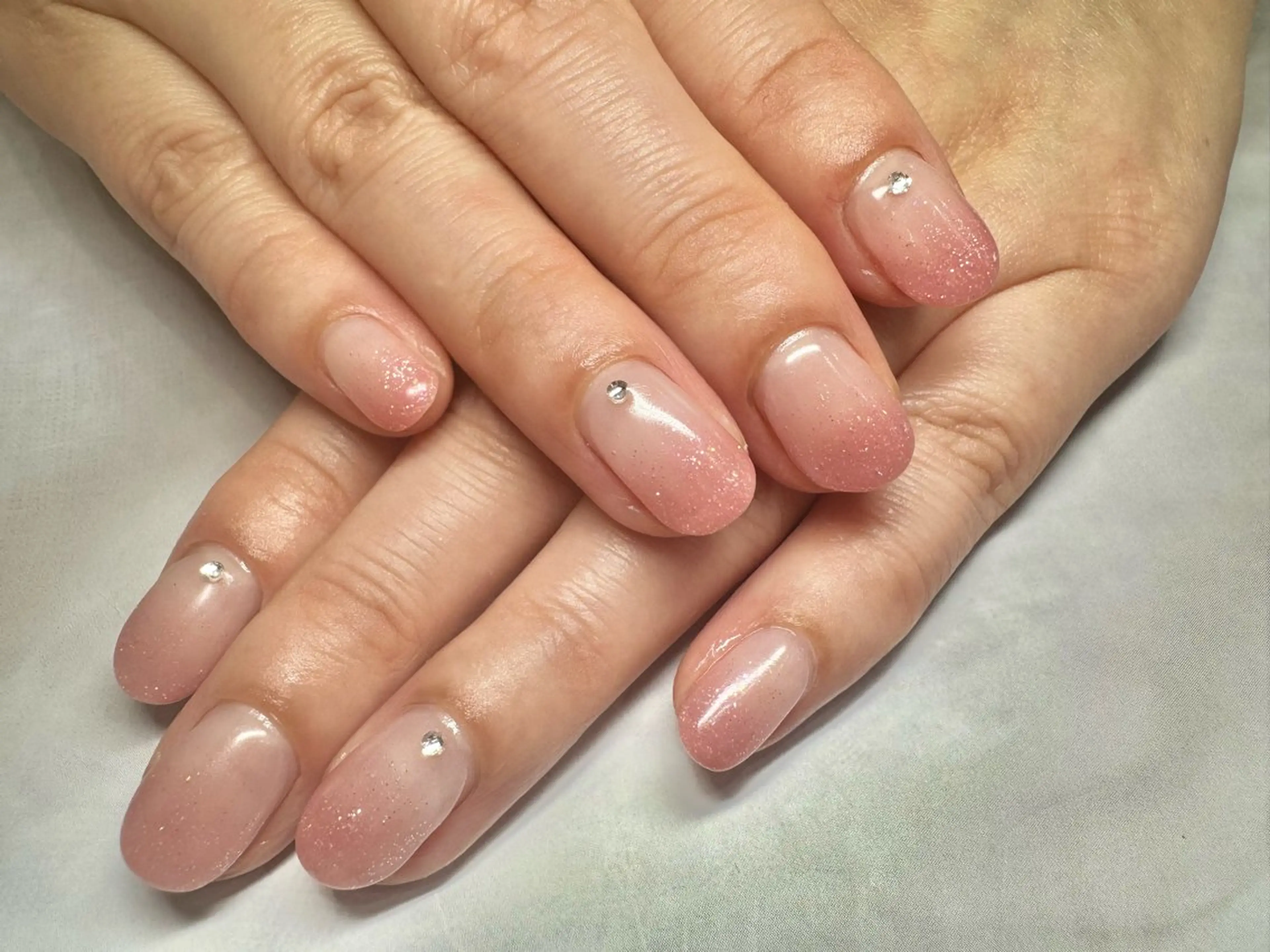 【パラジェル使用】オフ込グラデーション🎀の写真