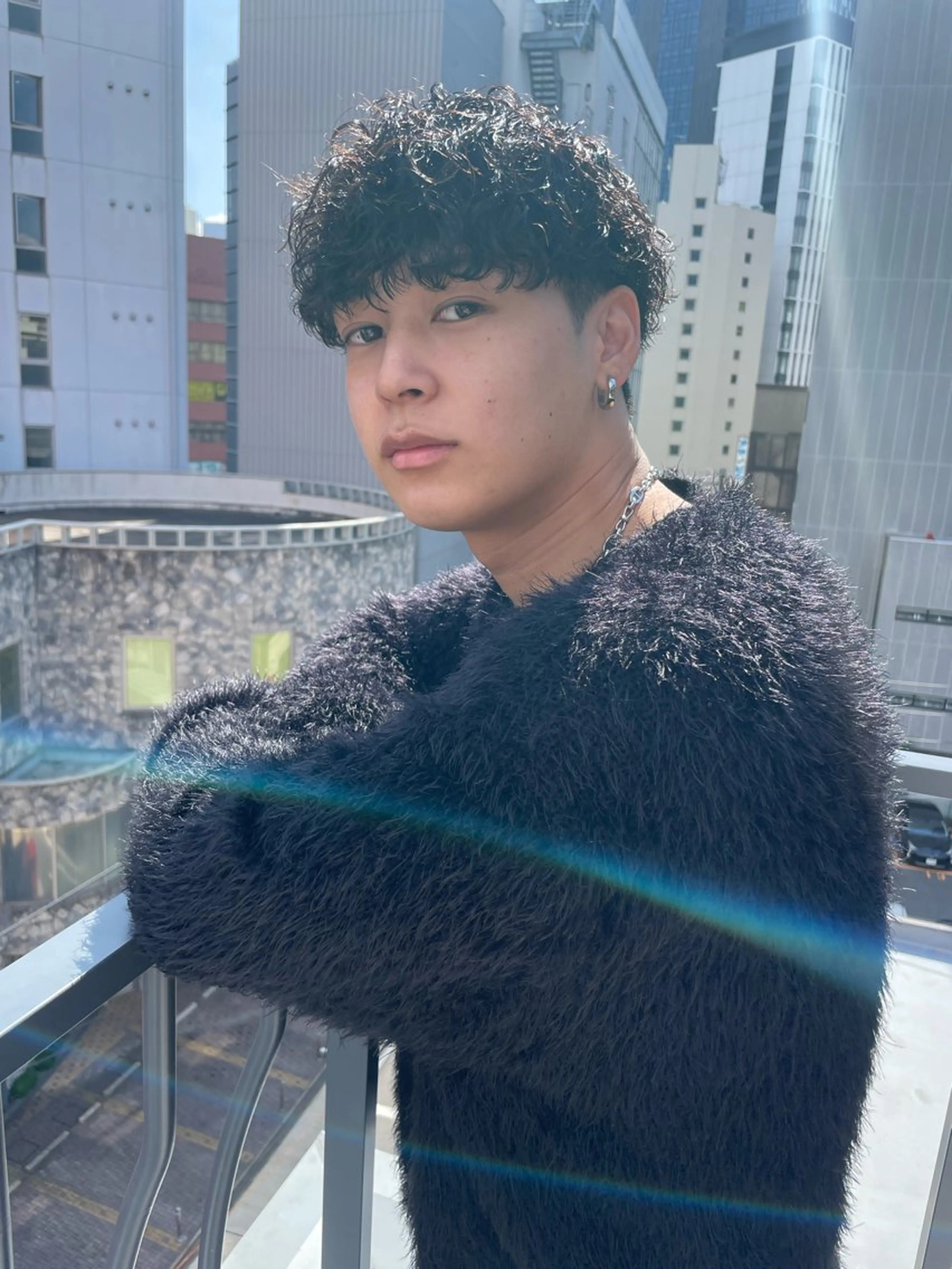 ショート パーマ メンズ カット パーマ トリートメント 亀井隆汰/メンズ専門 パーマ特化美容師のヘアスタイル