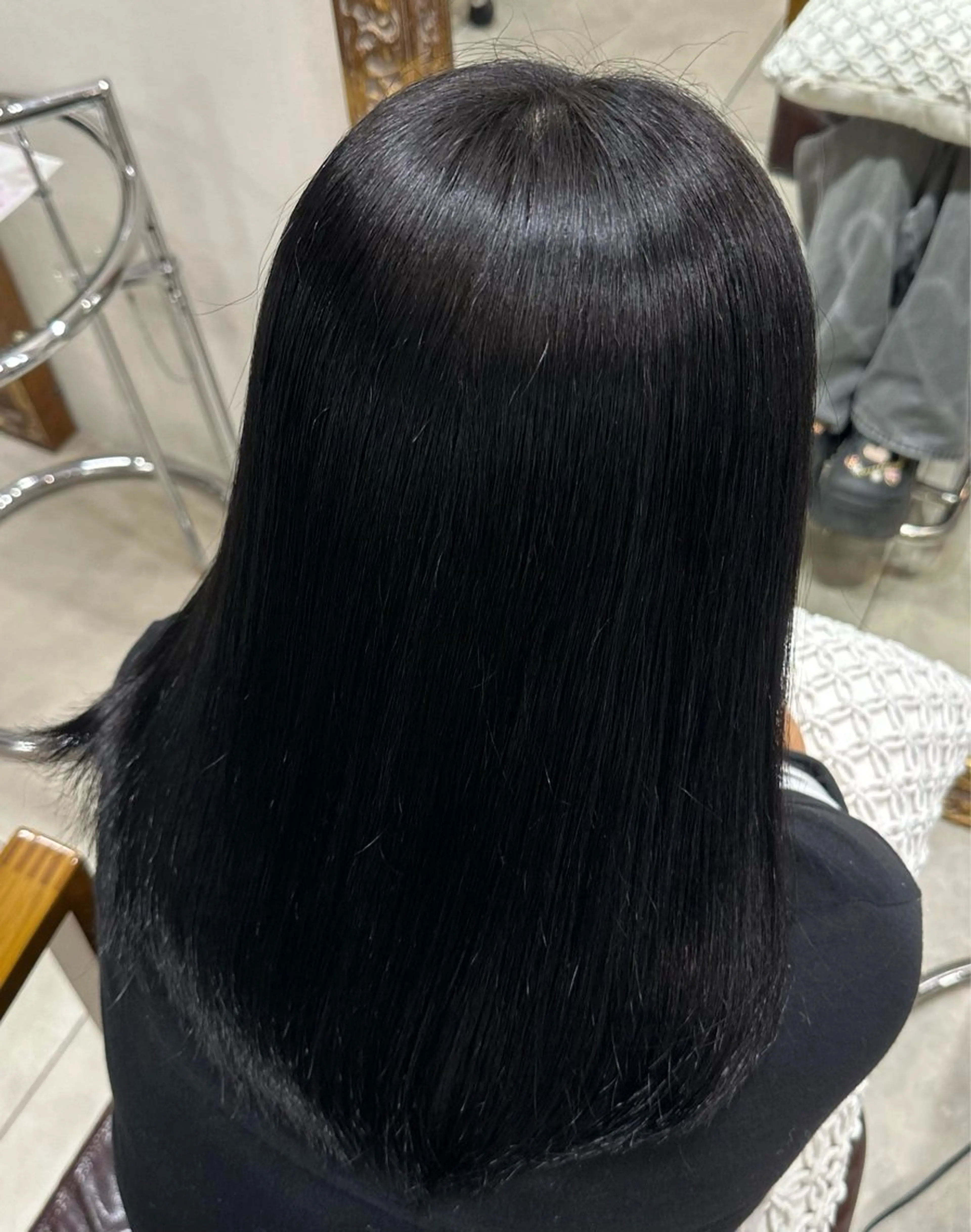 ミディアム カラー ヘアカラー 遠藤 日和のヘアスタイル