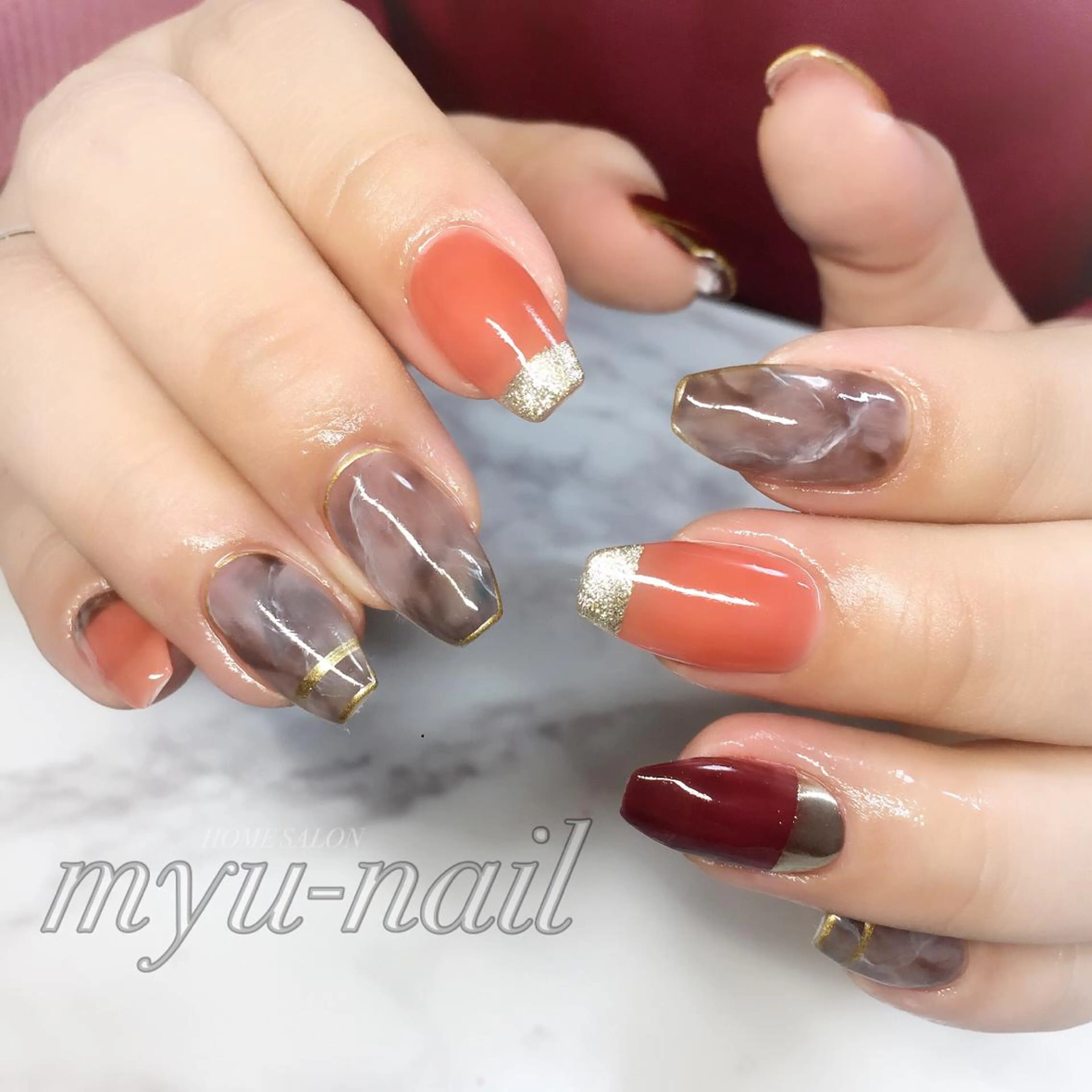 ネイル ホームサロン myu-nailのネイルデザイン