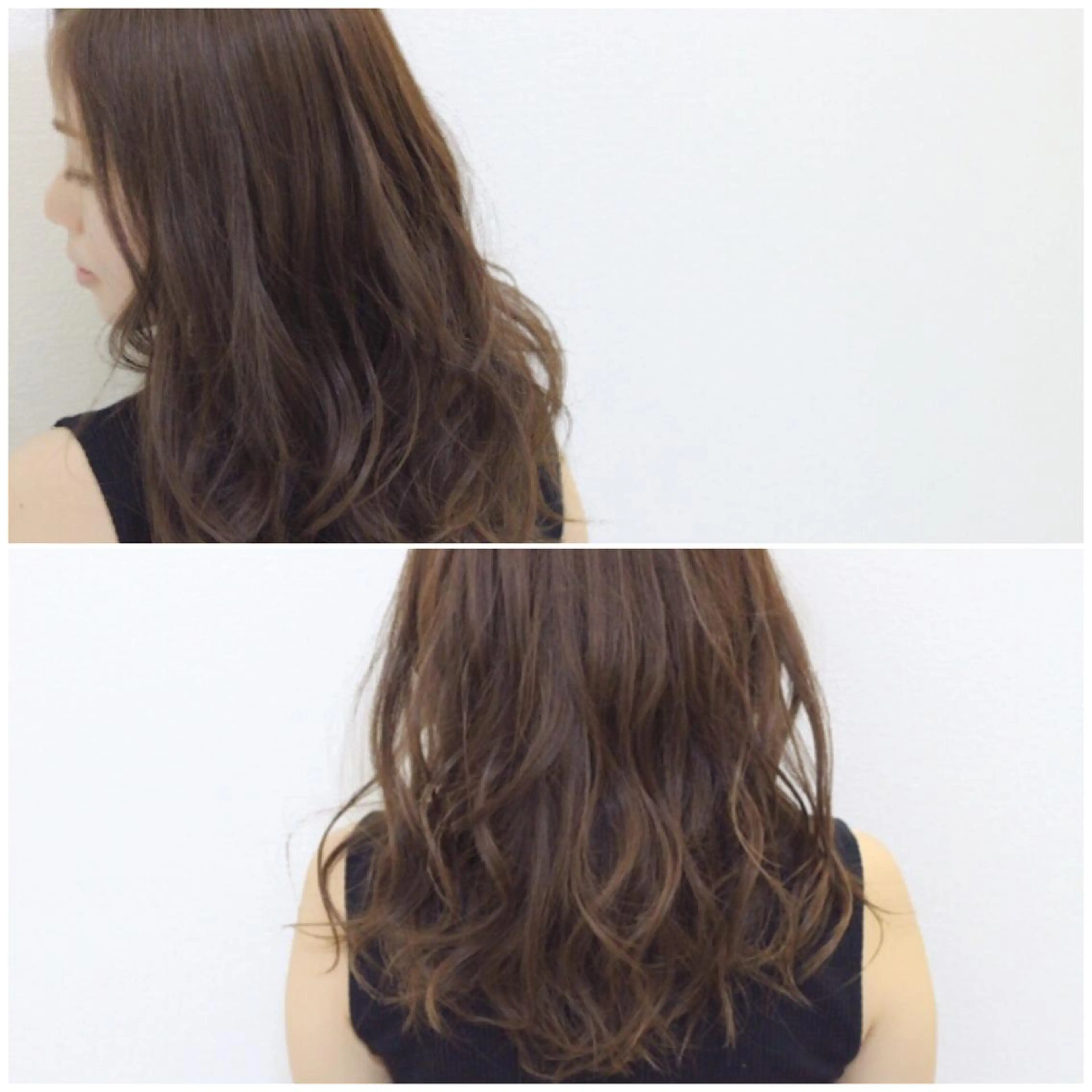 セミロング カラー Viage （ビアージュ）のヘアスタイル