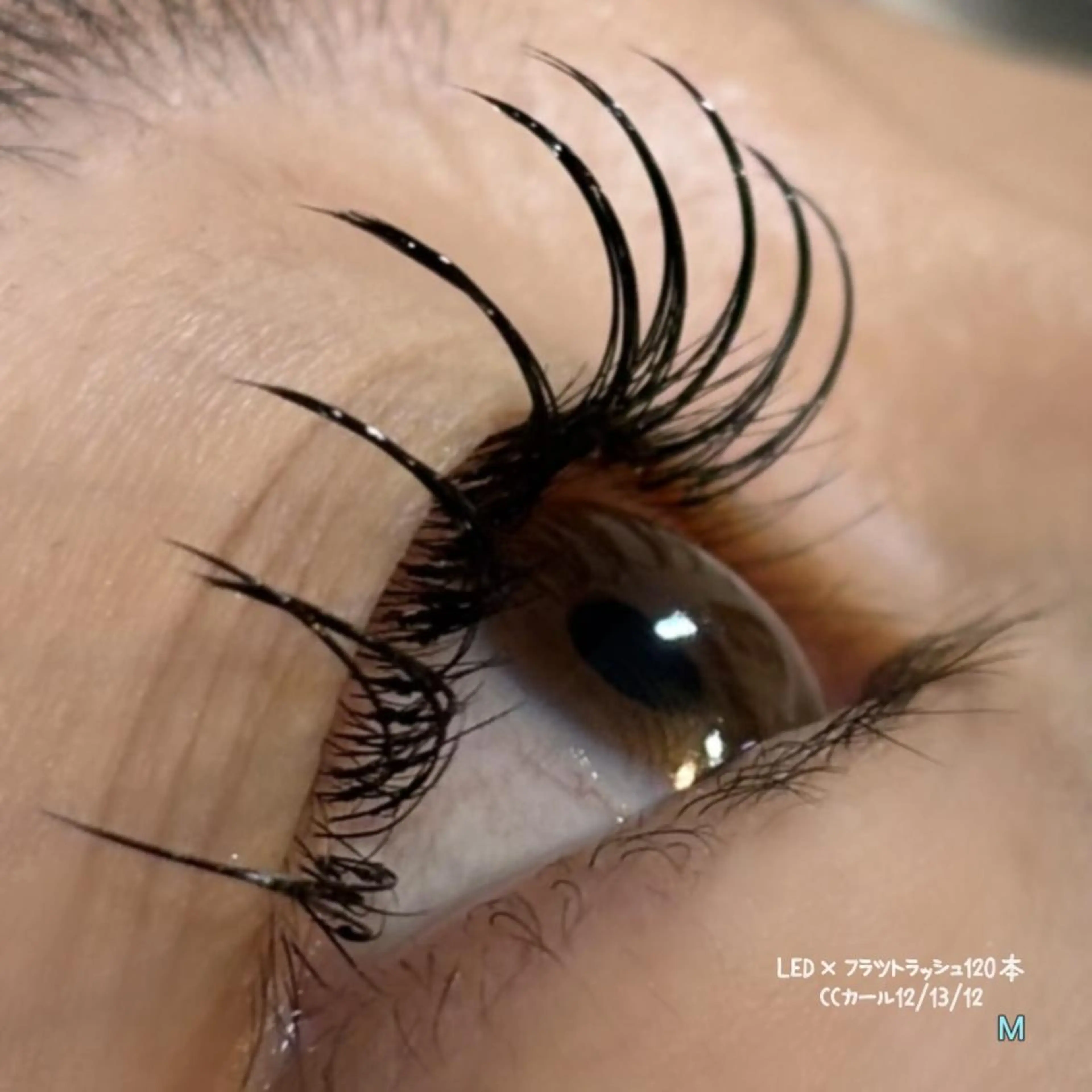 【~17時まで】💙LED✖️フラットラッシュ60分付け放題💎コーティング仕上げ付き✨リピーター様+¥1000利用🆗の写真