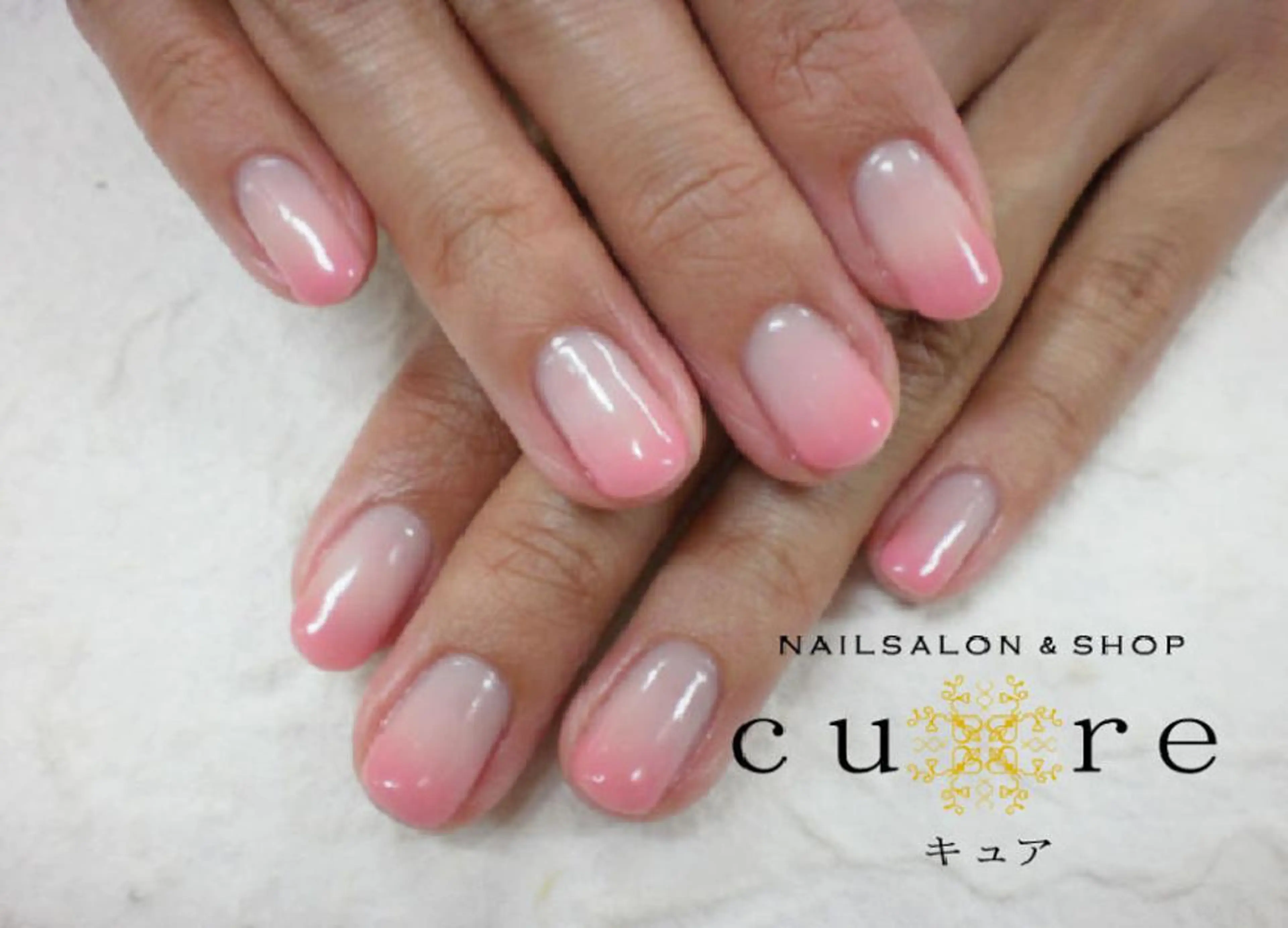 ショート ネイル ハンドネイル ネイルサロン Cureのネイルデザイン