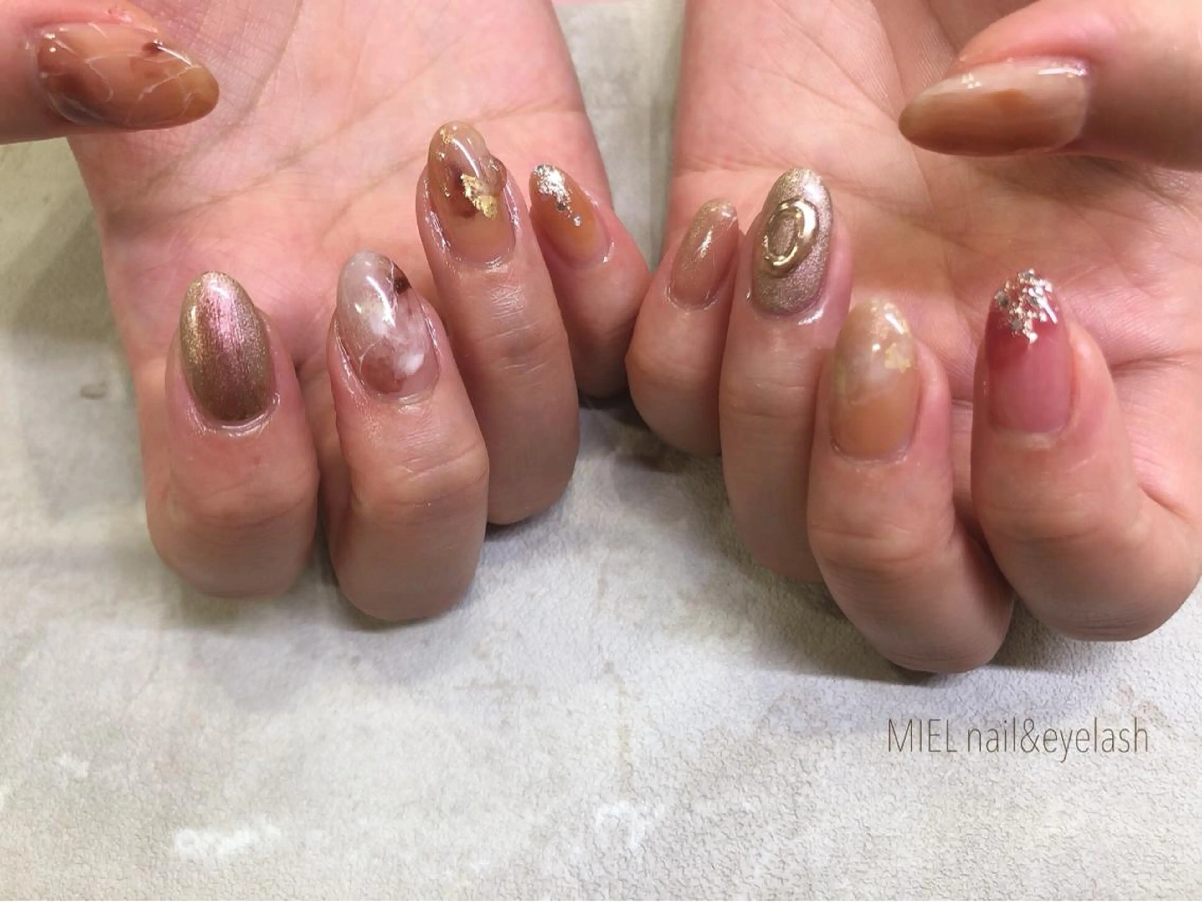ネイル ニュアンスネイル private  nail monail所属・nail salon monailのネイルデザイン