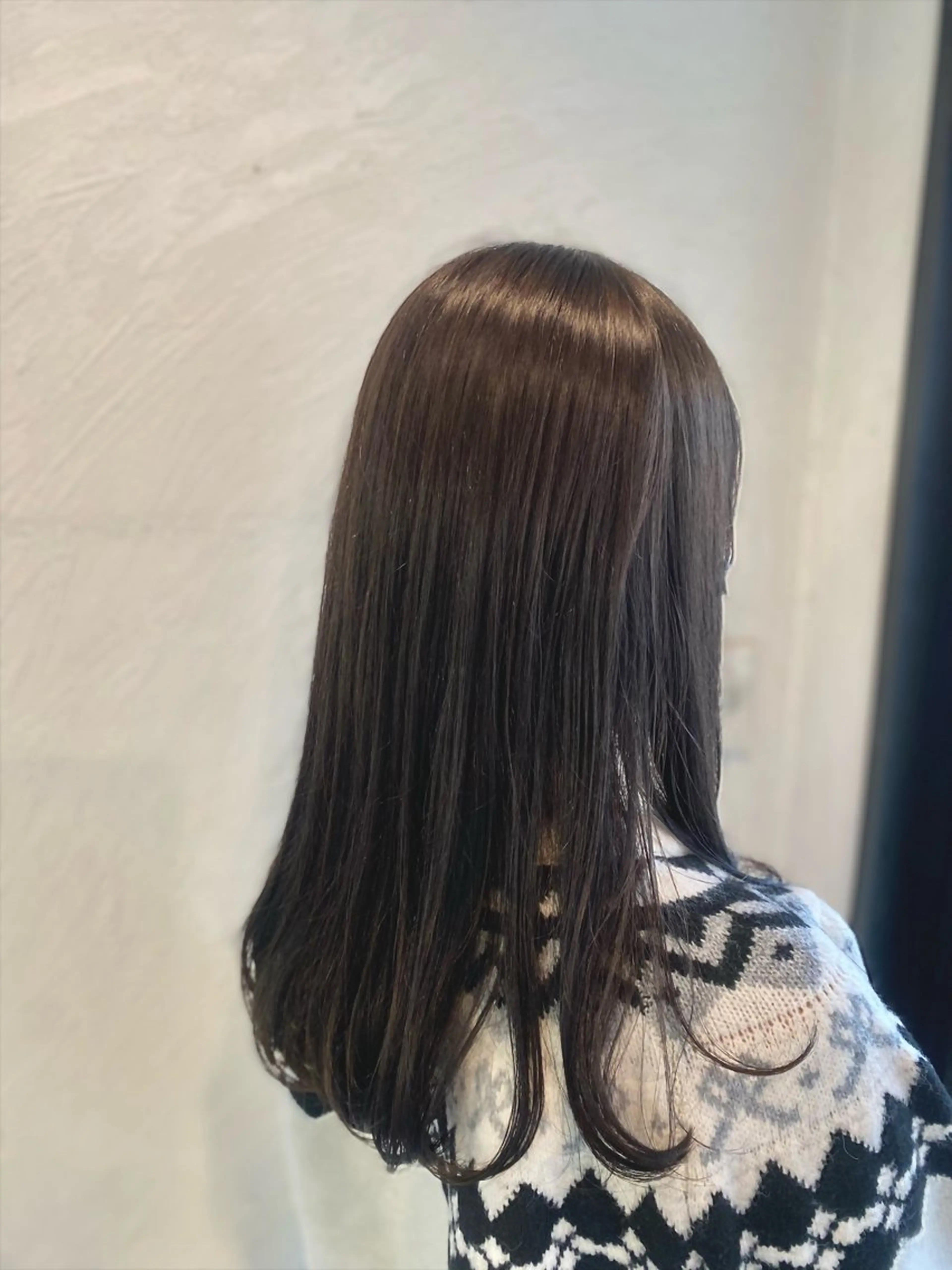 セミロング ヘアカラー トリートメント 【SiLO】 nanamiのヘアスタイル