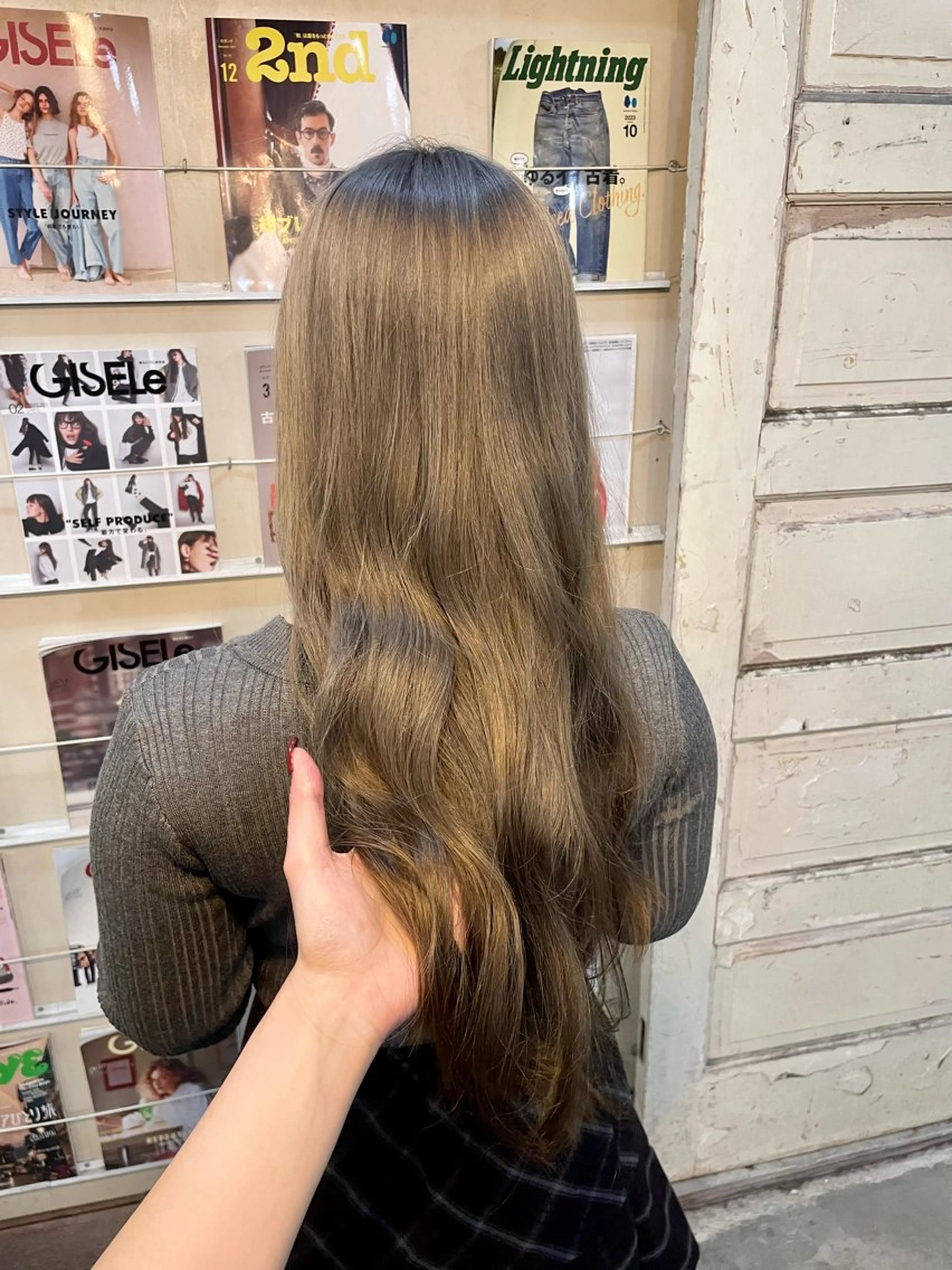 ロング カラー キッズ ヘアカラー トリートメント 艶髪/ハイトーン /masami🩵のヘアスタイル