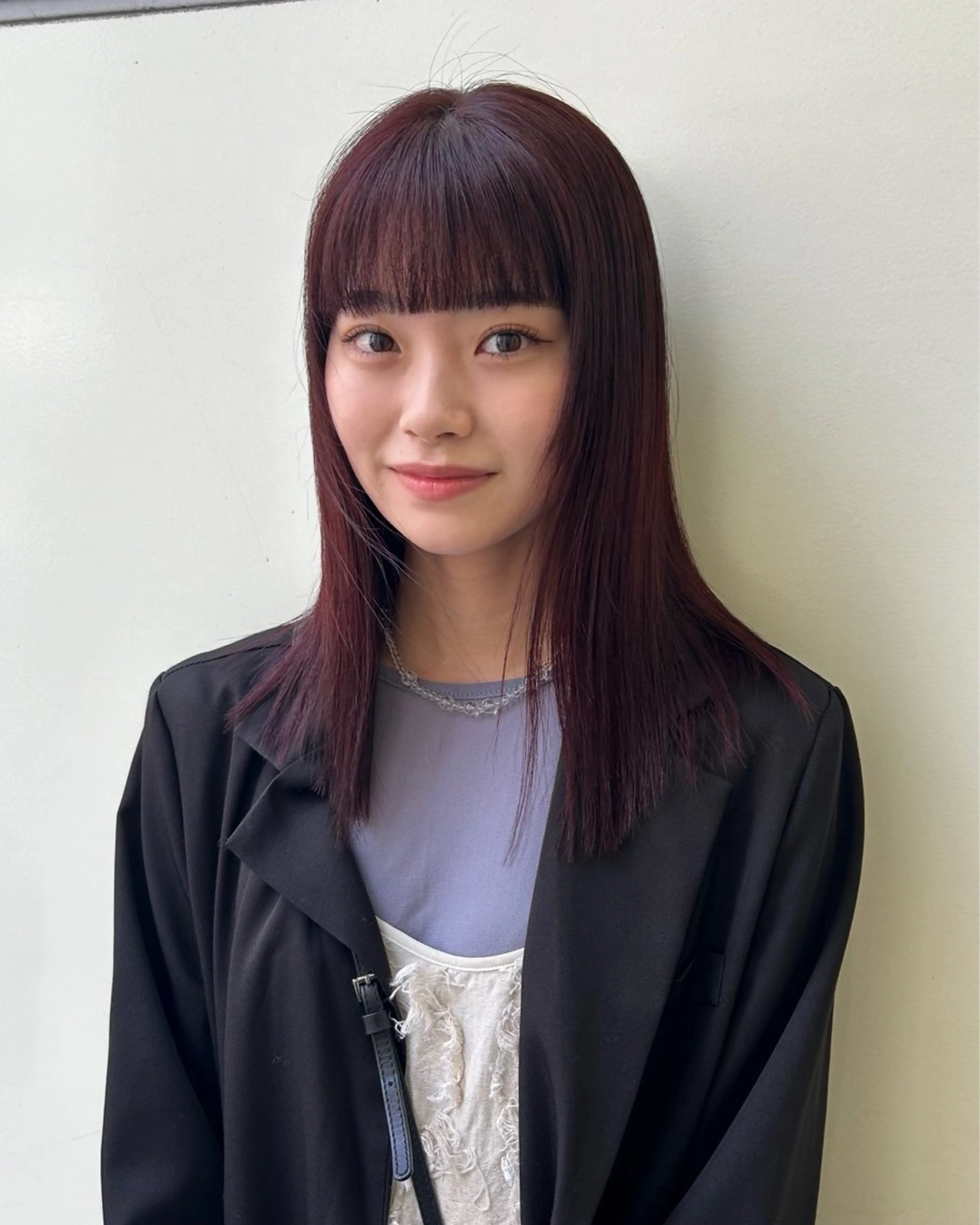 前髪カット➕ポイント縮毛矯正（前髪➕顔周り）➕セラミドトリートメントの写真