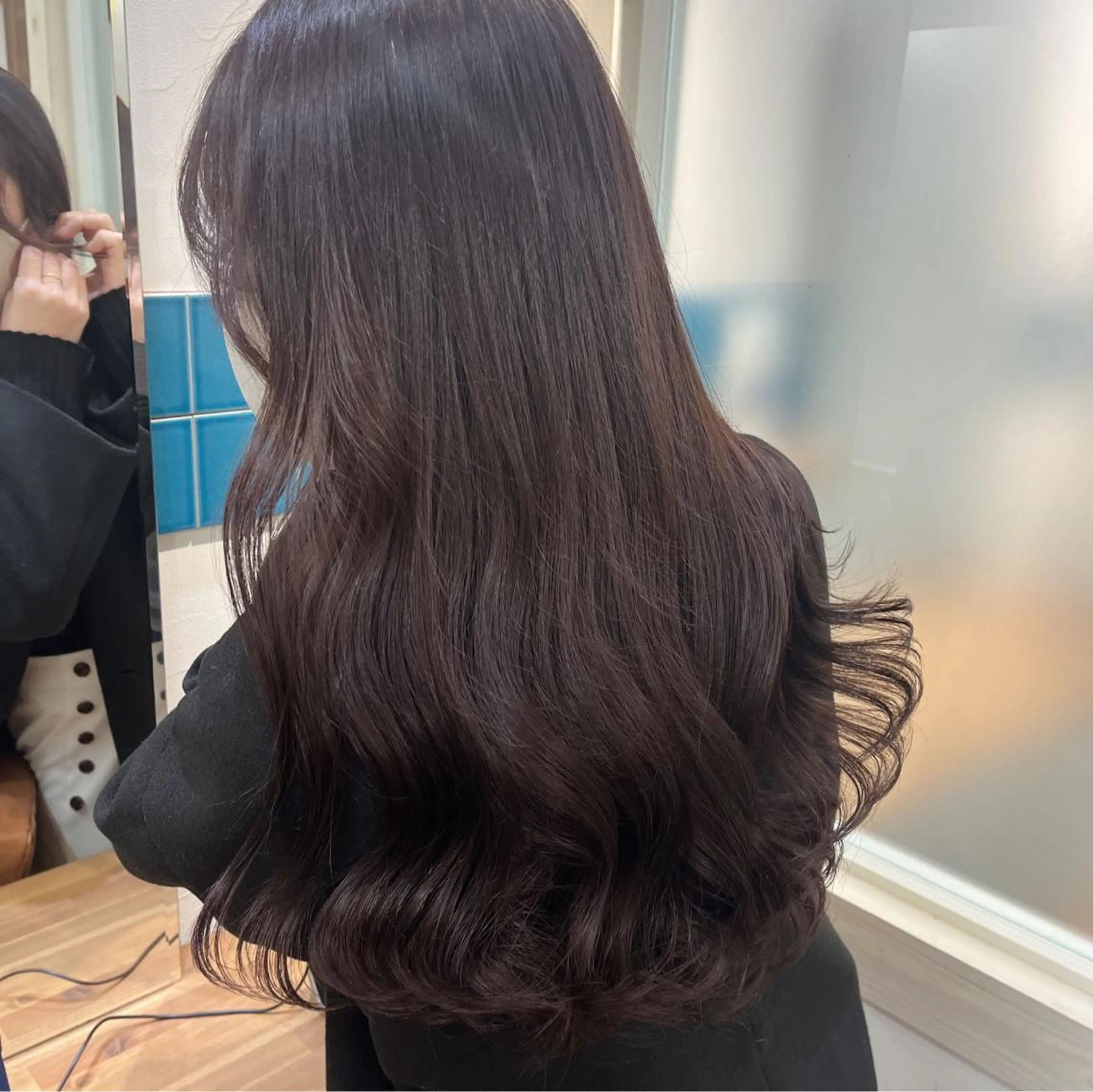 ロング カラー ベージュカラー ラベンダーカラー ラベンダーピンク ピンクカラー ピンクベージュ 🫧tomoka 透明感カラー🫧のヘアスタイル