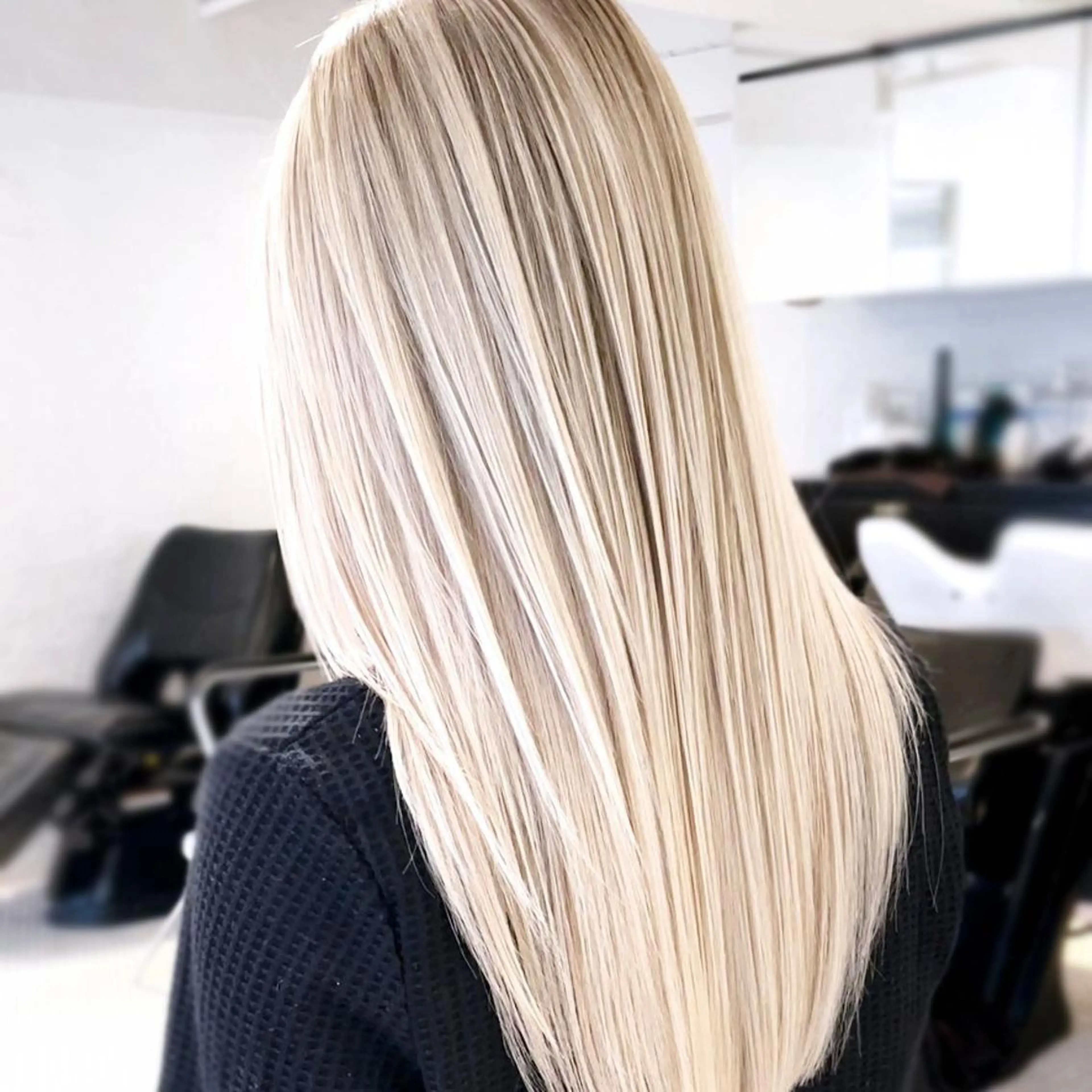 カラー パーマ ヘアアレンジ セミロング バレイヤージュ ブルーカラー テラコッタ レイヤーカット ウルフカット カット ヘアカラー トリートメント ITbyALBUM 八王子店のヘアスタイル