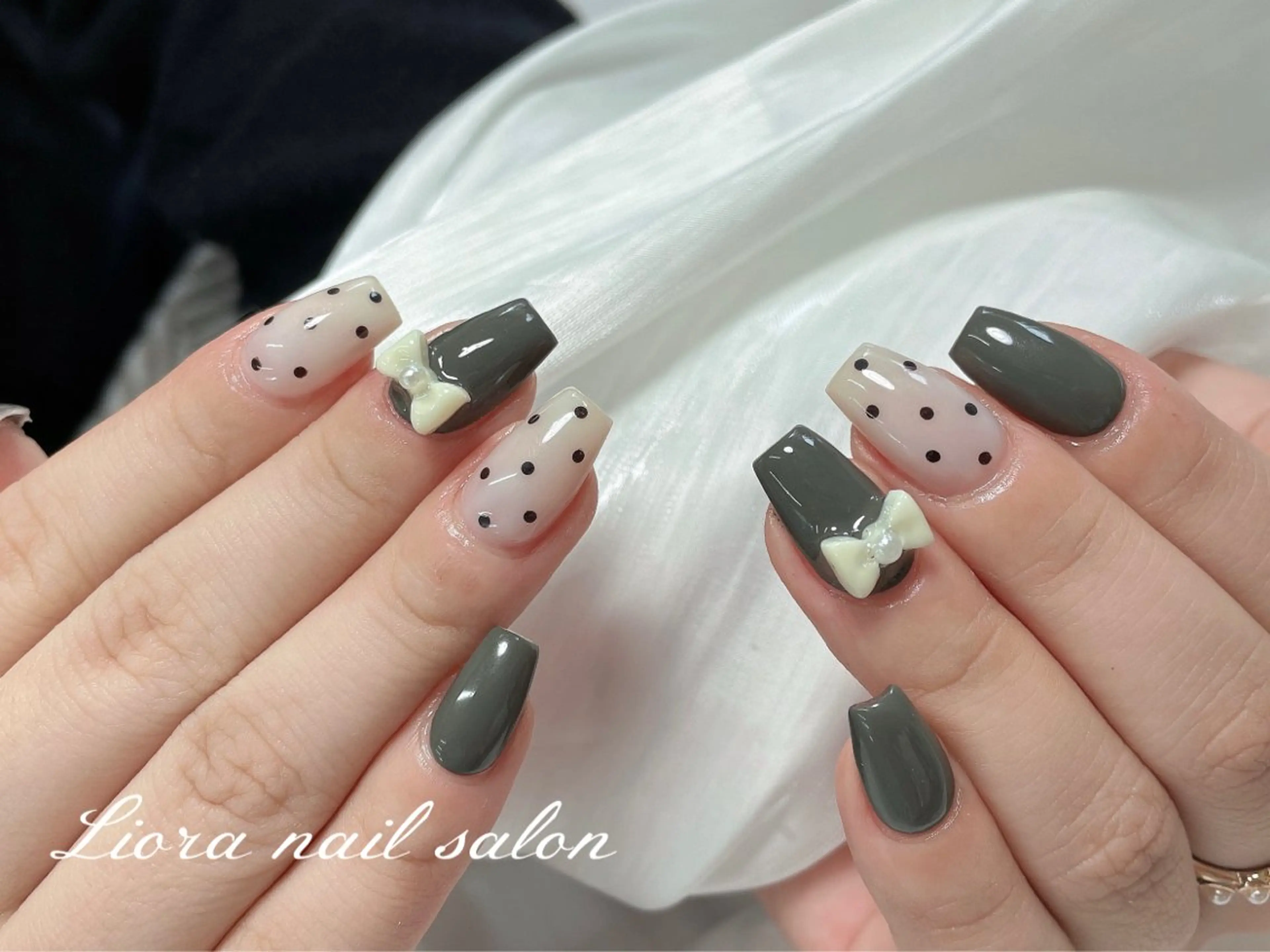 ネイル チークネイル フットネイル フレンチネイル ジェルネイル ガーリー ハンドネイル Liora nail スカルプ専門店のネイルデザイン