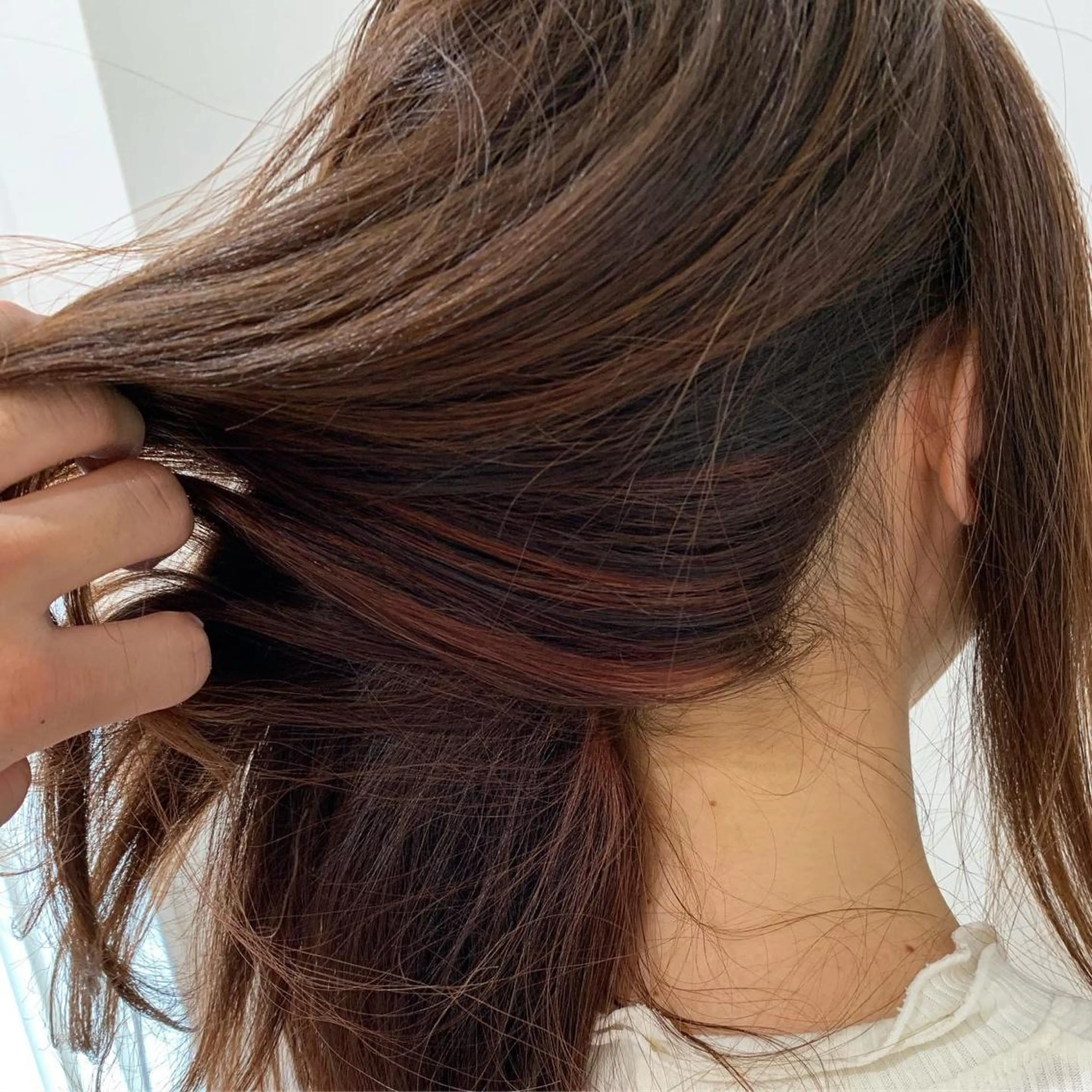 セミロング ハイライト メンズパーマ特化⚡️ 中村 駿のヘアスタイル