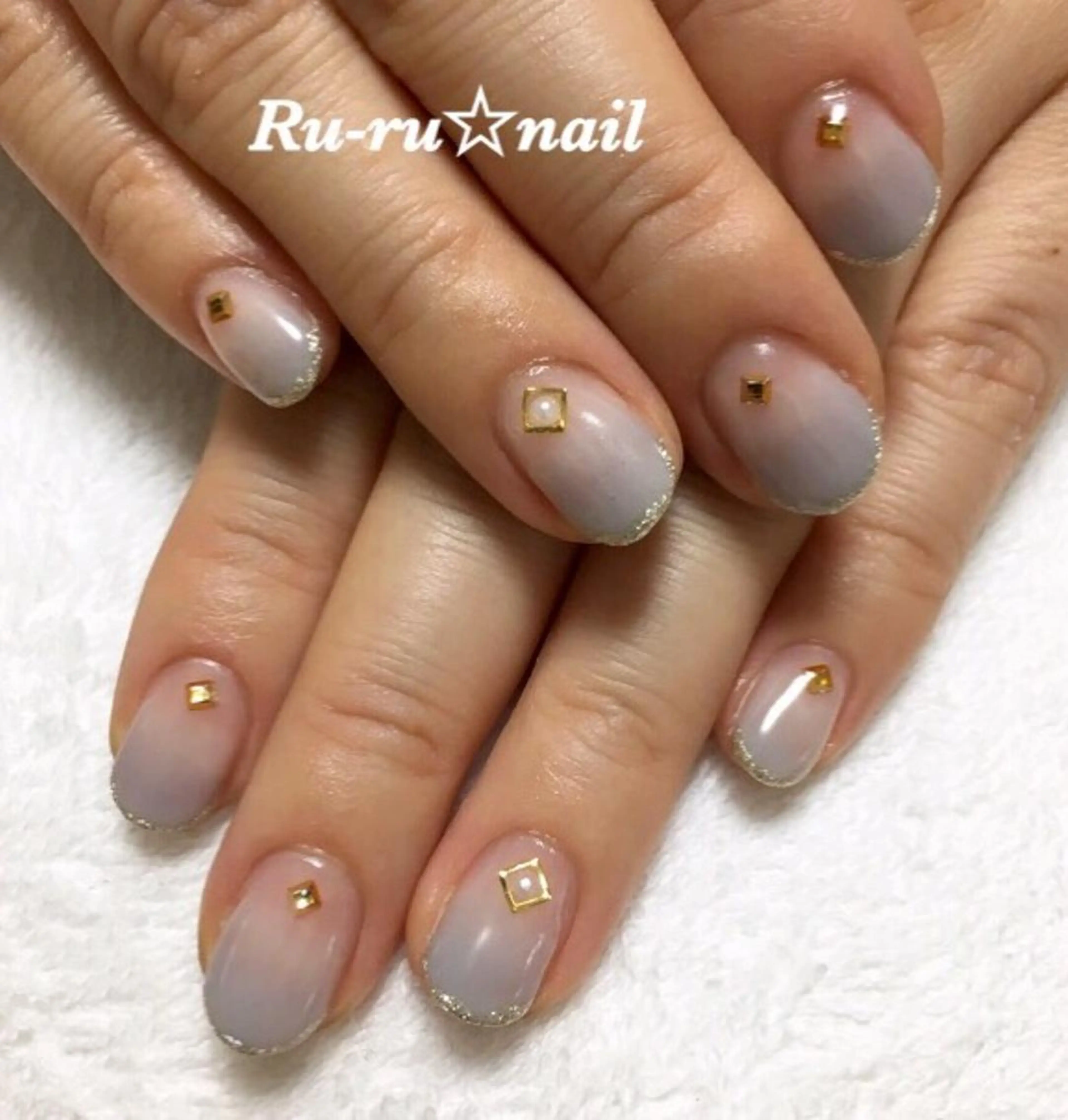 ショート ネイル Ru-ru ☆nailのネイルデザイン