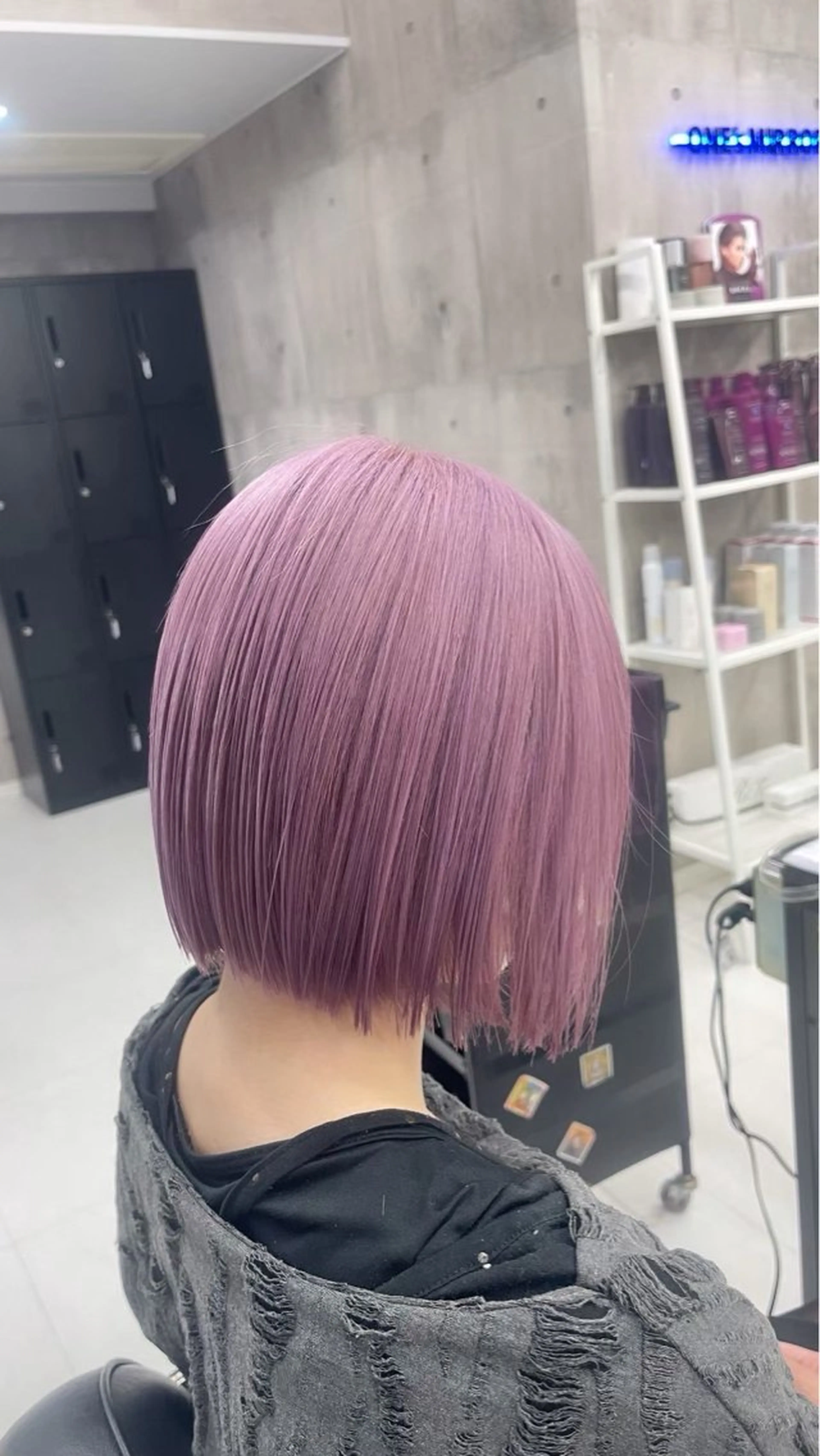 ショート カラー パーマ ヘアアレンジ メンズ キッズ ヘアカラー トリートメント HAYATO＊ ＊ 🌷モテボブ🌷のヘアスタイル