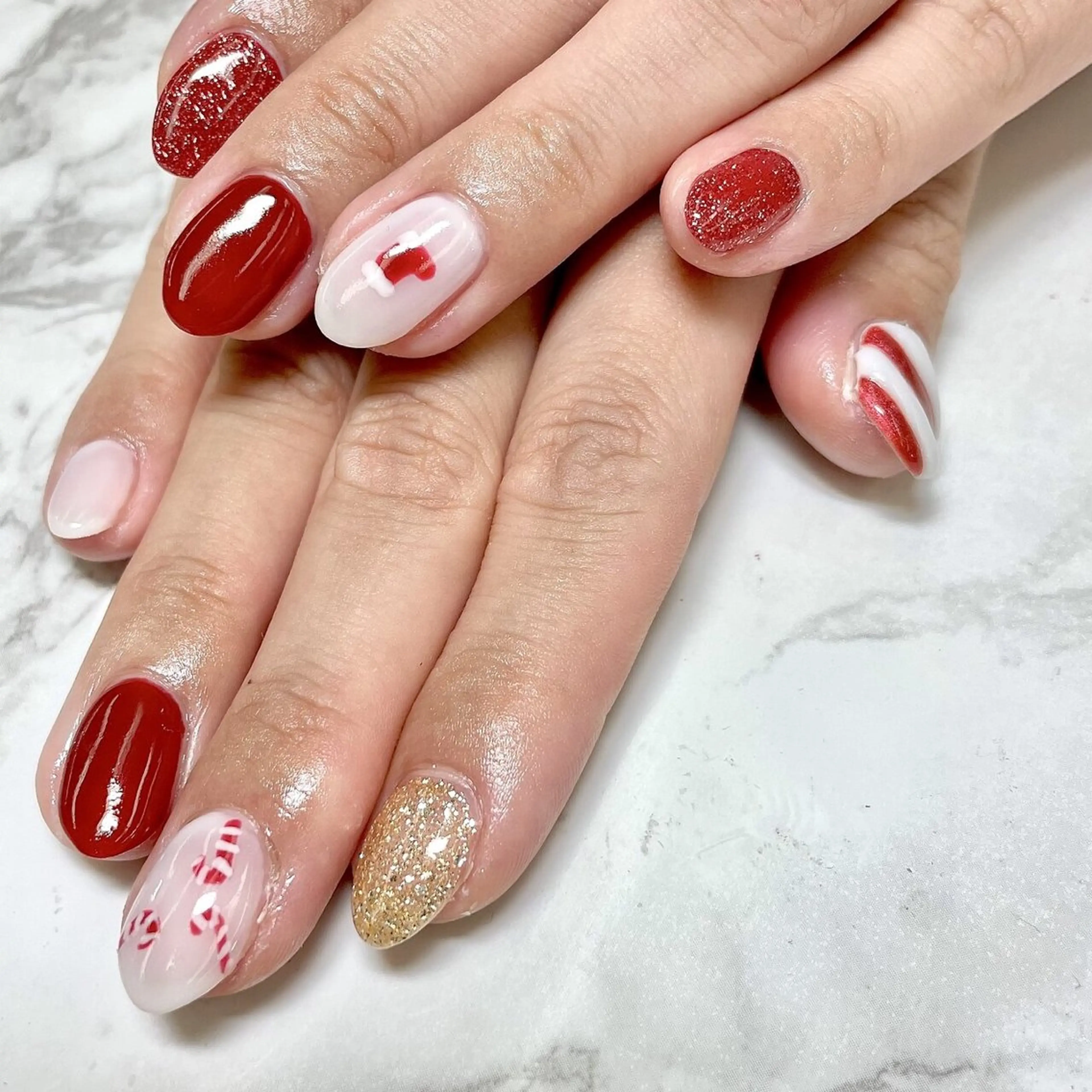 ネイル ハンドネイル ネイルサロン Feel円町店のネイルデザイン