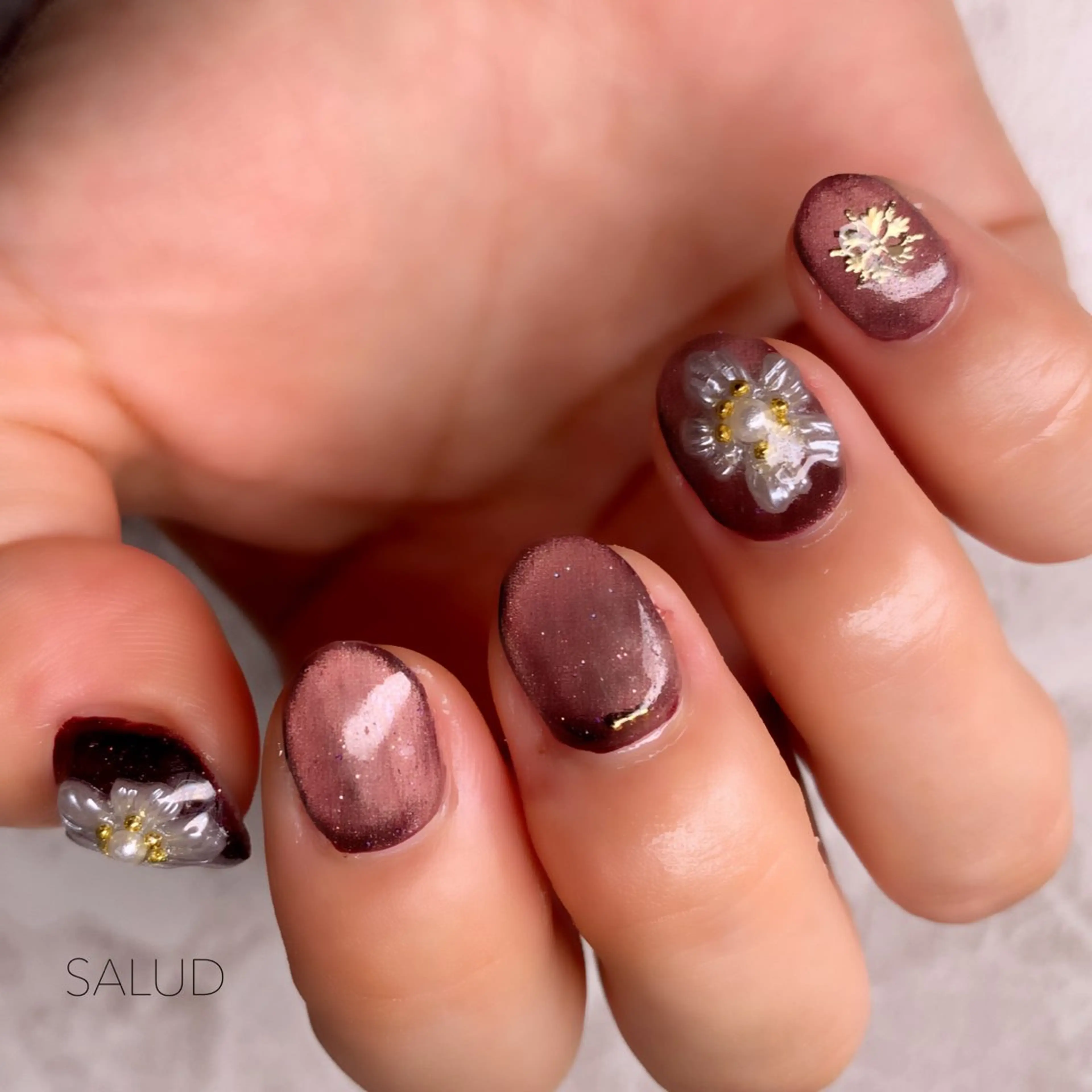 ネイル ハンドネイル Nail Salon SALUDのネイルデザイン