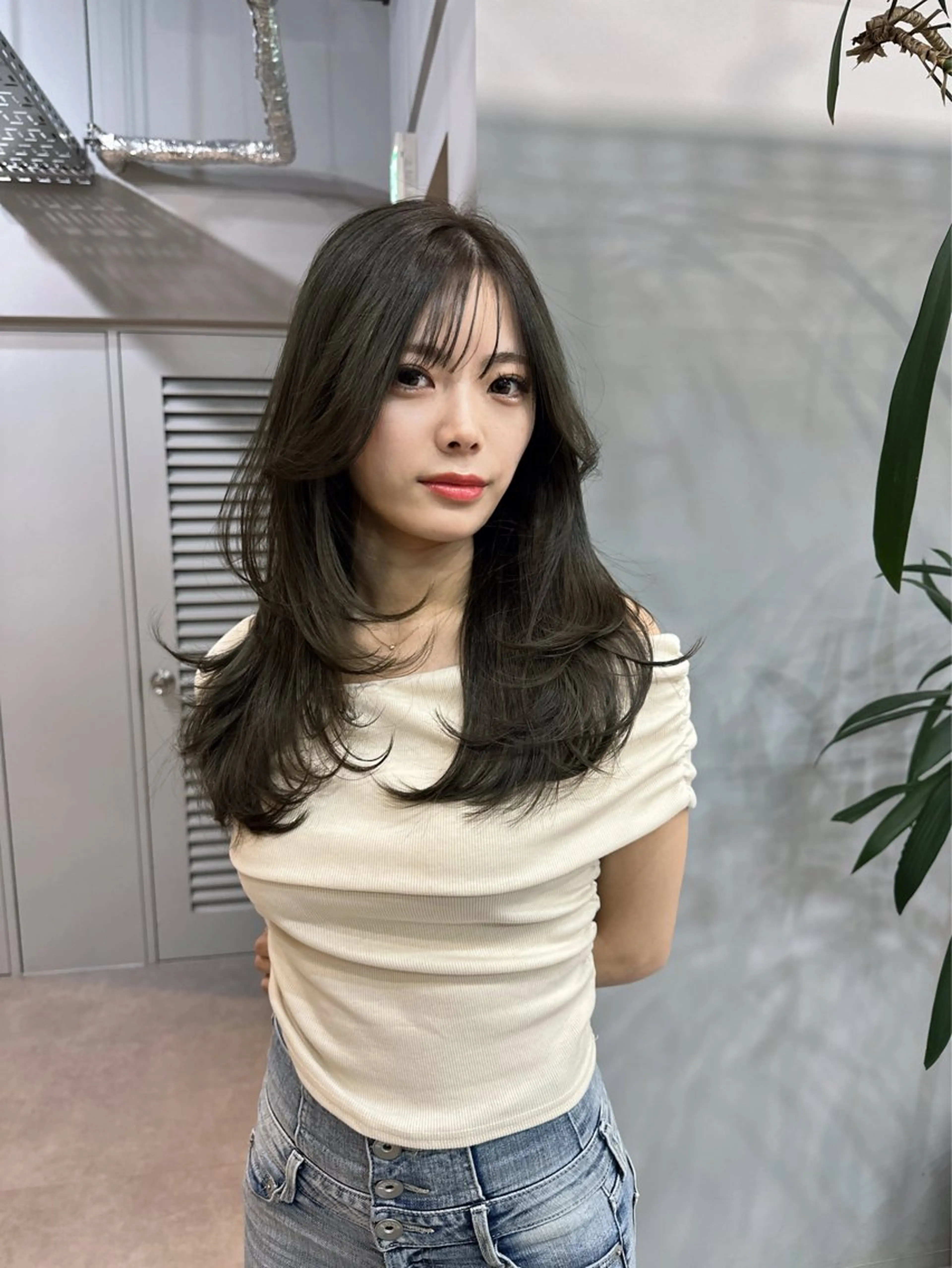 ロング カット トリートメント Ruika/海外ヘア /レイヤーカットのヘアスタイル