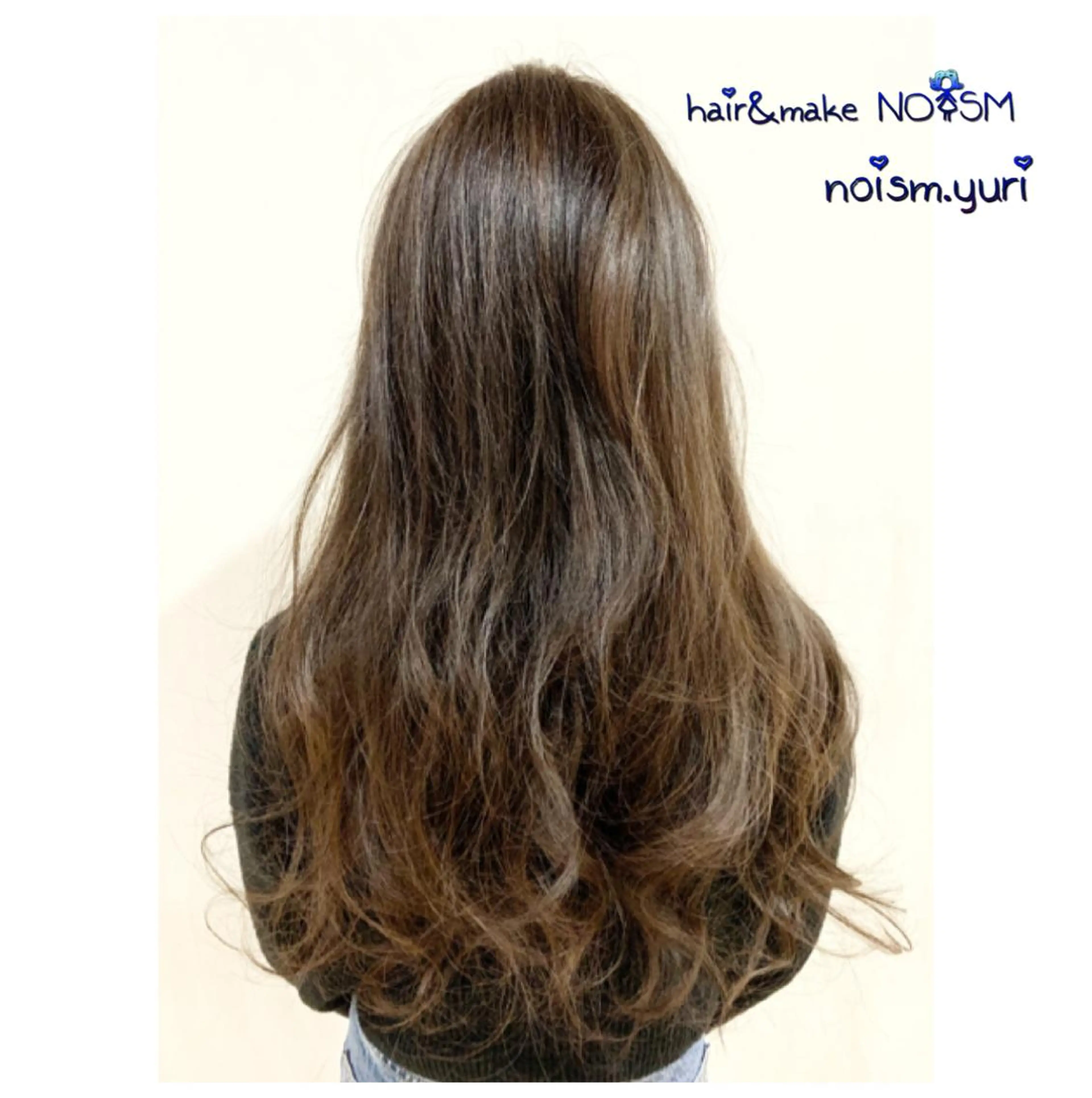 ロング カラー パーマ ヘアアレンジ 指名支持率NO.1 スタイリストのヘアスタイル