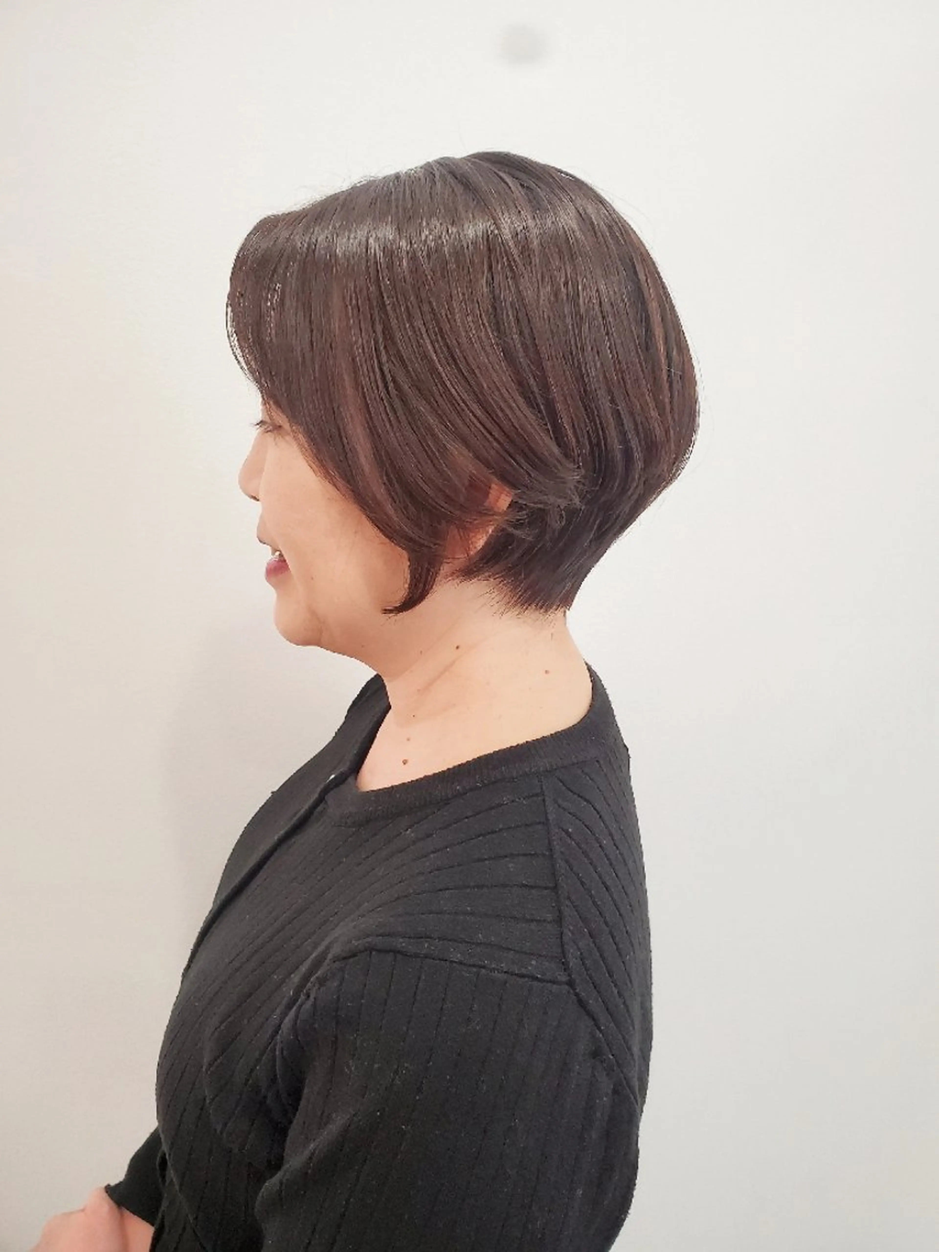 ショート カット ヘアカラー トリートメント 齋藤  愛美のヘアスタイル