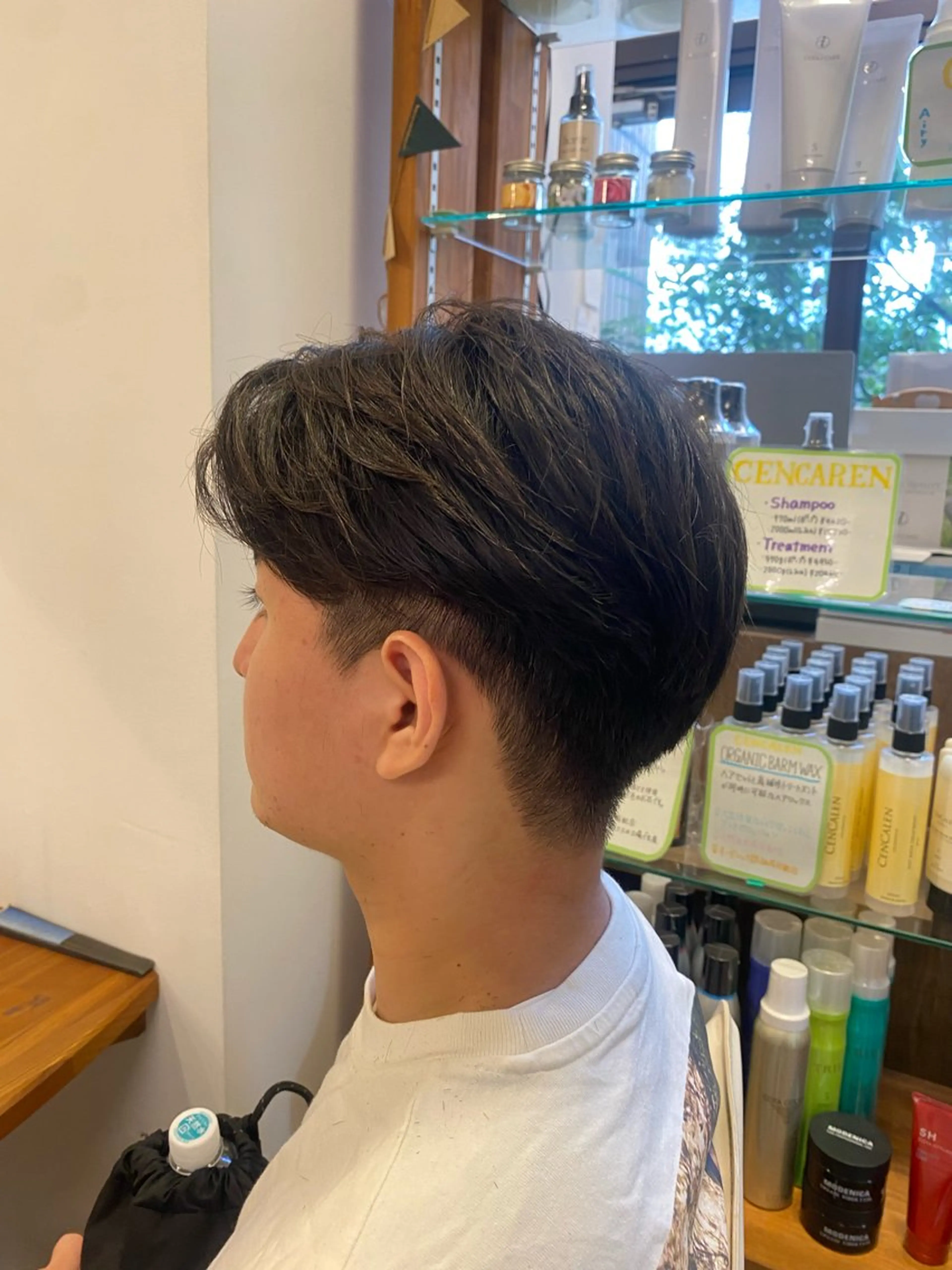 ヘアアレンジ メンズ カット メンズ特化 エシカル　松原大将のヘアスタイル